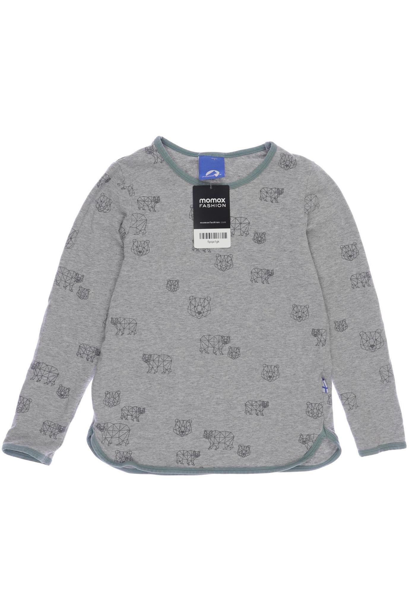

Finkid Jungen Langarmshirt, grau