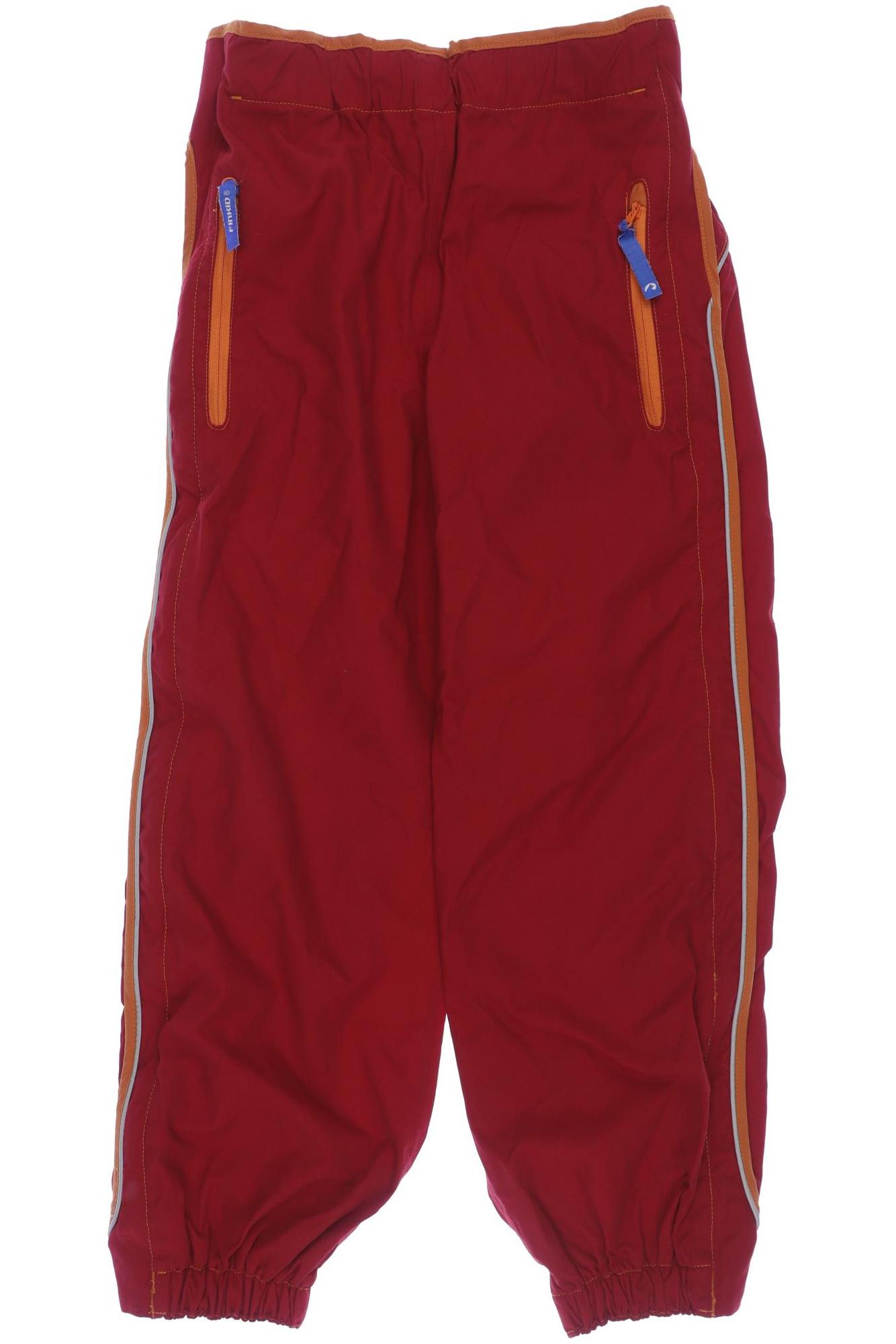 

Finkid Jungen Stoffhose, rot