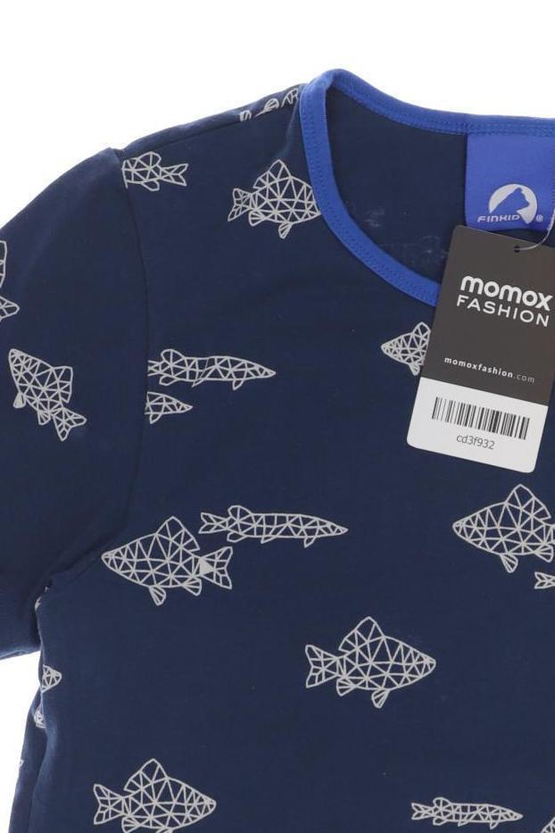 Thumbnail - Finkid Jungen T-Shirt, blau, Gr. 128