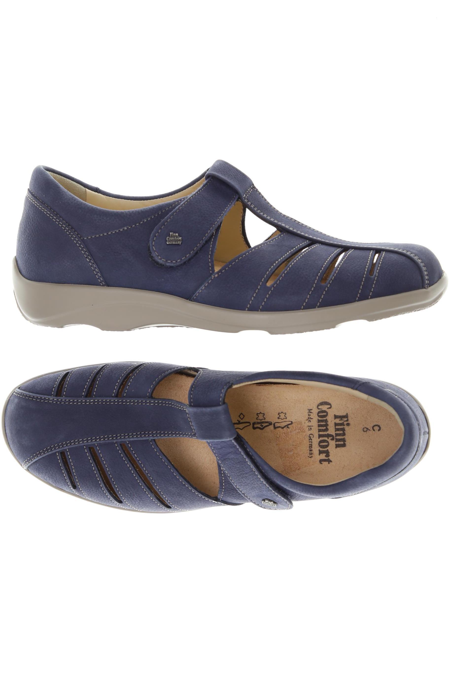 

Finn comfort Damen Halbschuh, blau, Gr. 6