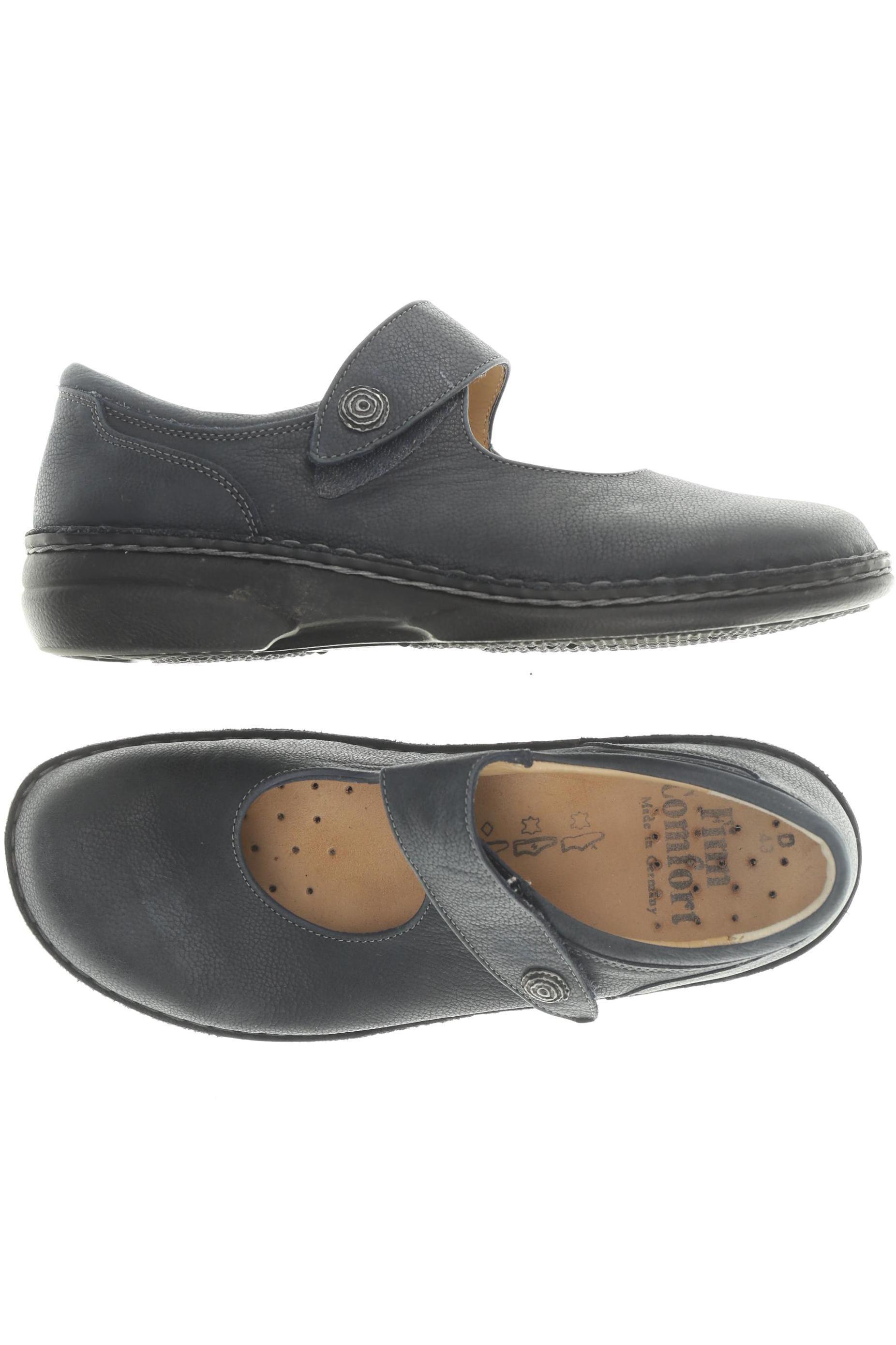

Finn comfort Damen Halbschuh, blau, Gr. 43