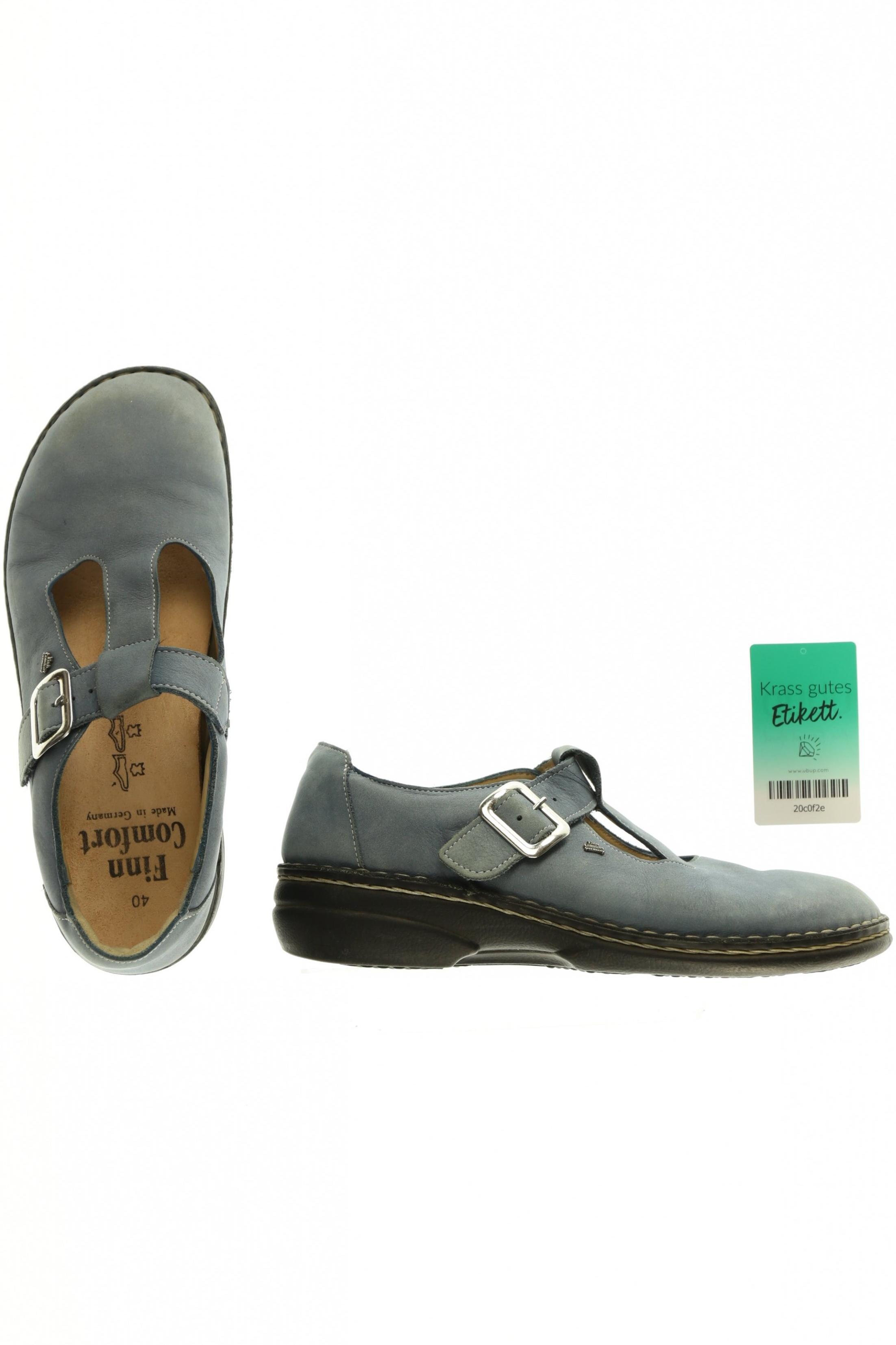 

Finn comfort Damen Halbschuh, blau, Gr. 40