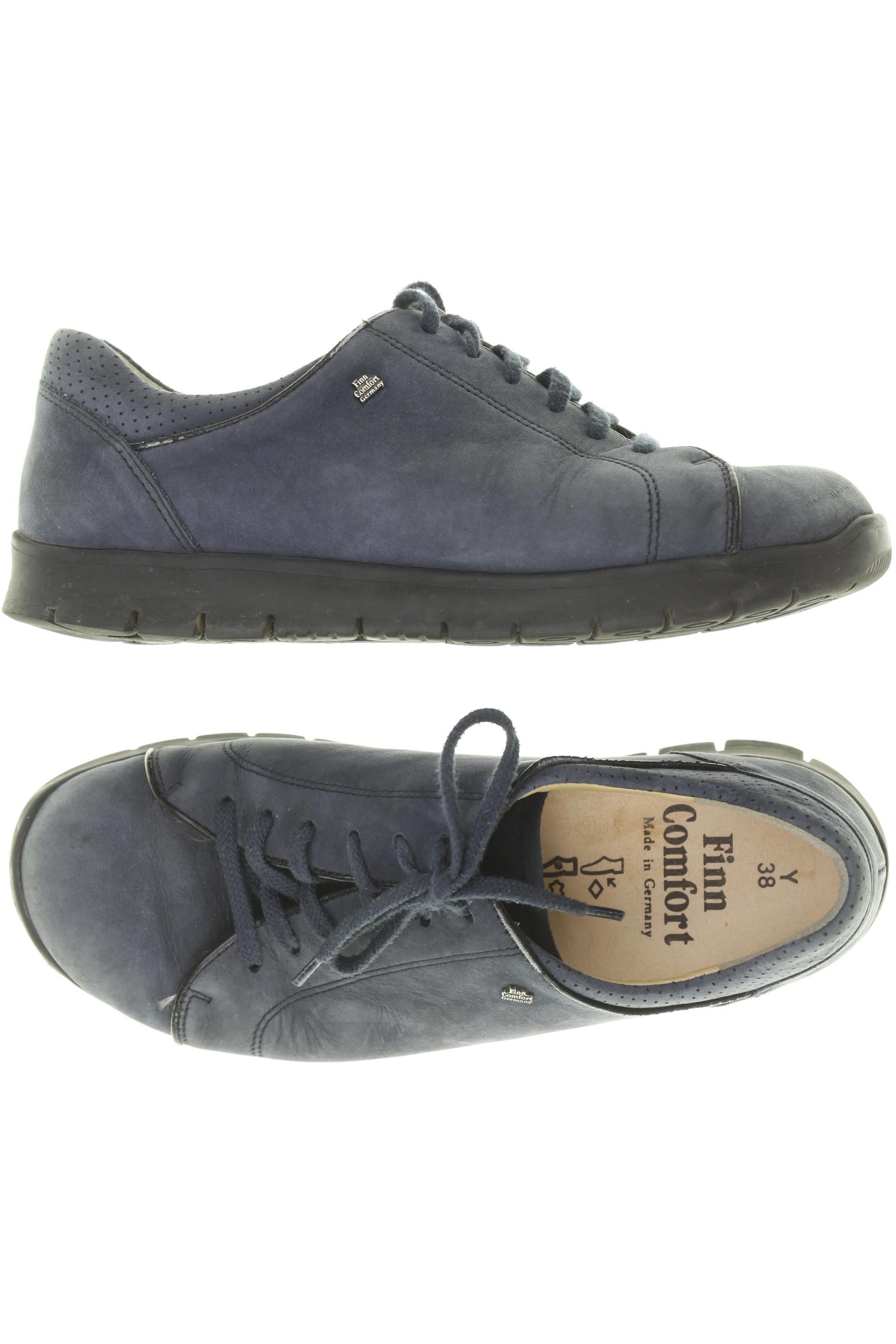 

Finn comfort Damen Halbschuh, blau, Gr. 38