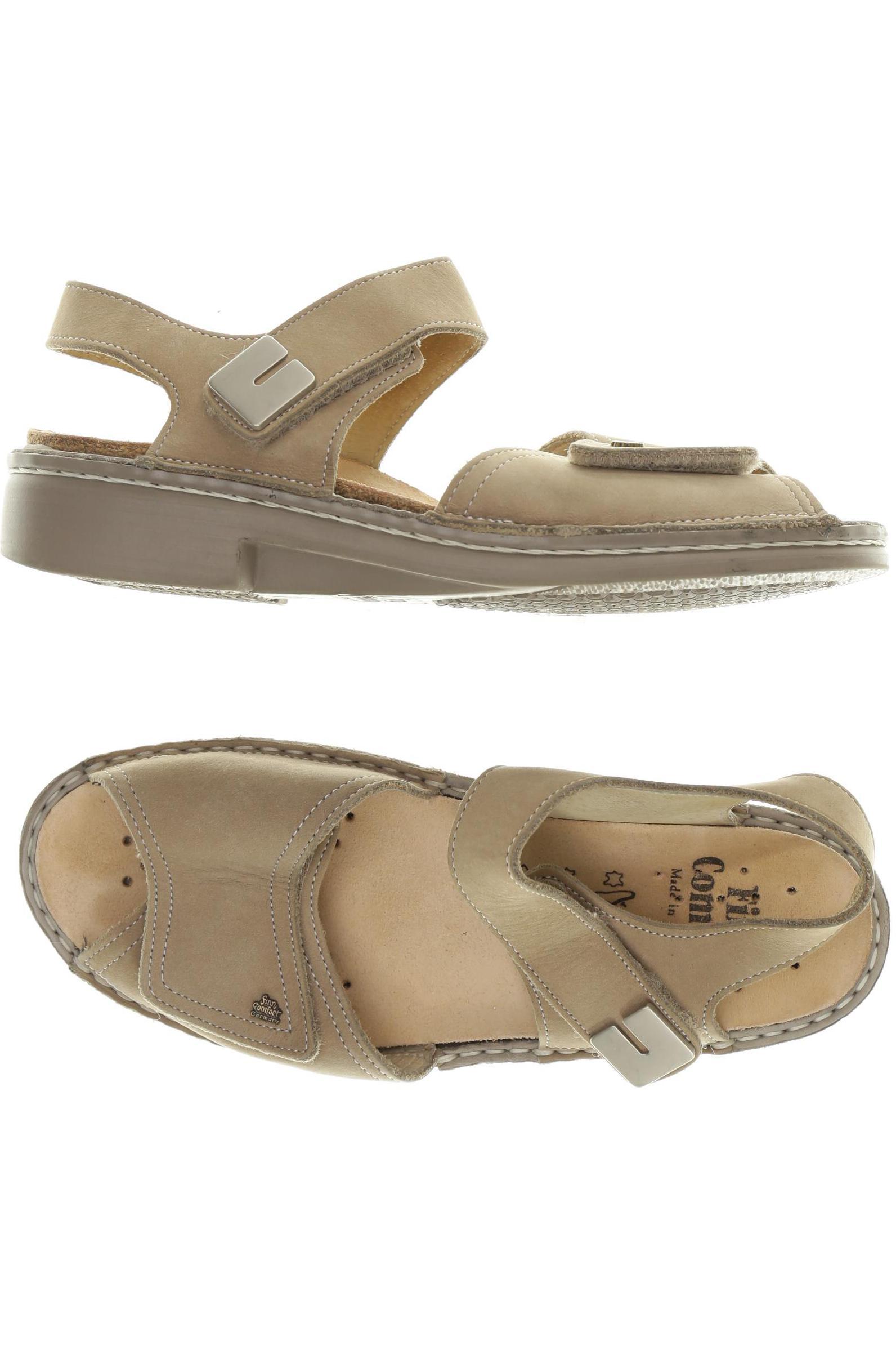 

Finn comfort Damen Sandale, beige, Gr. 4