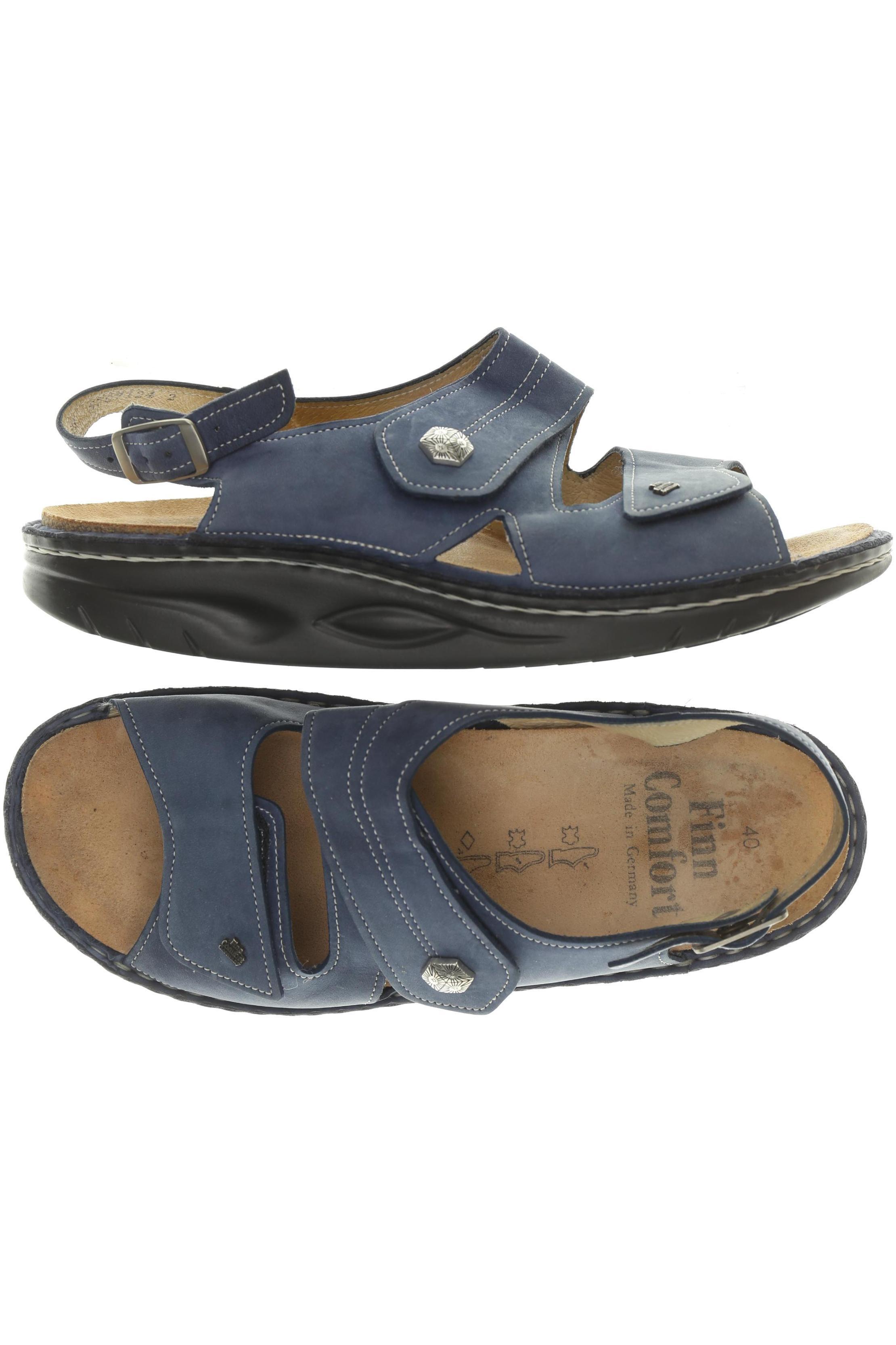 

Finn comfort Damen Sandale, blau, Gr. 40