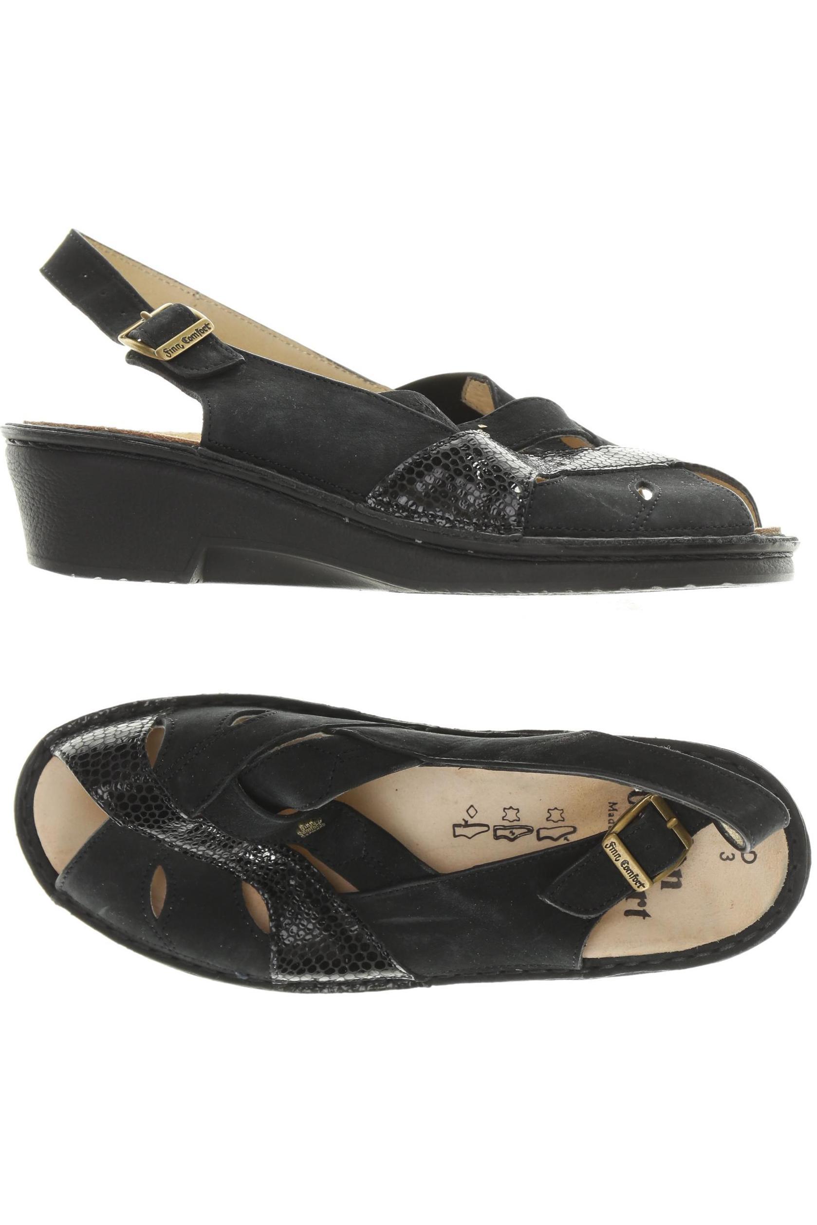 

Finn comfort Damen Sandale, schwarz, Gr. 3