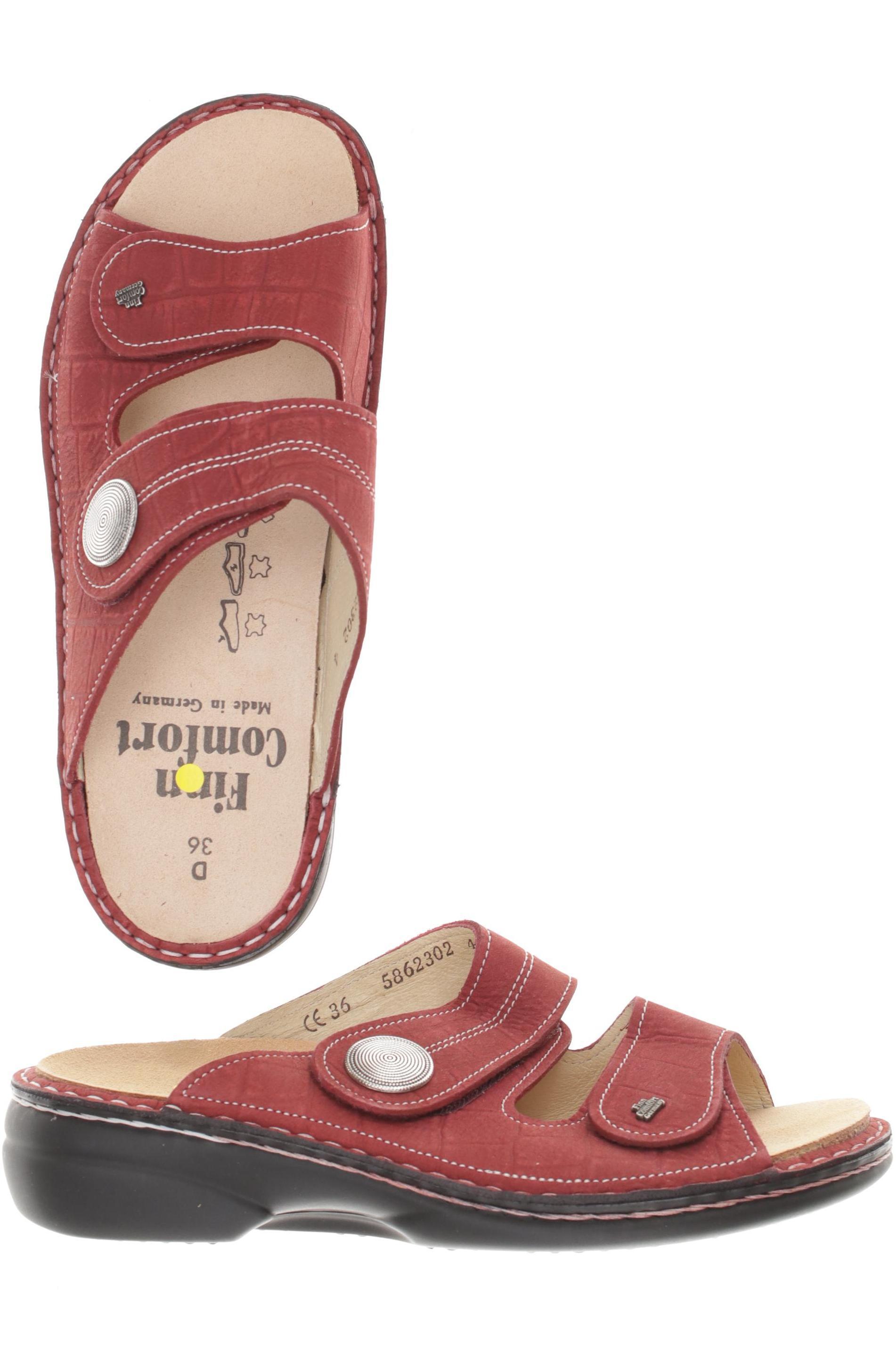 

Finn comfort Damen Sandale, rot, Gr. 36