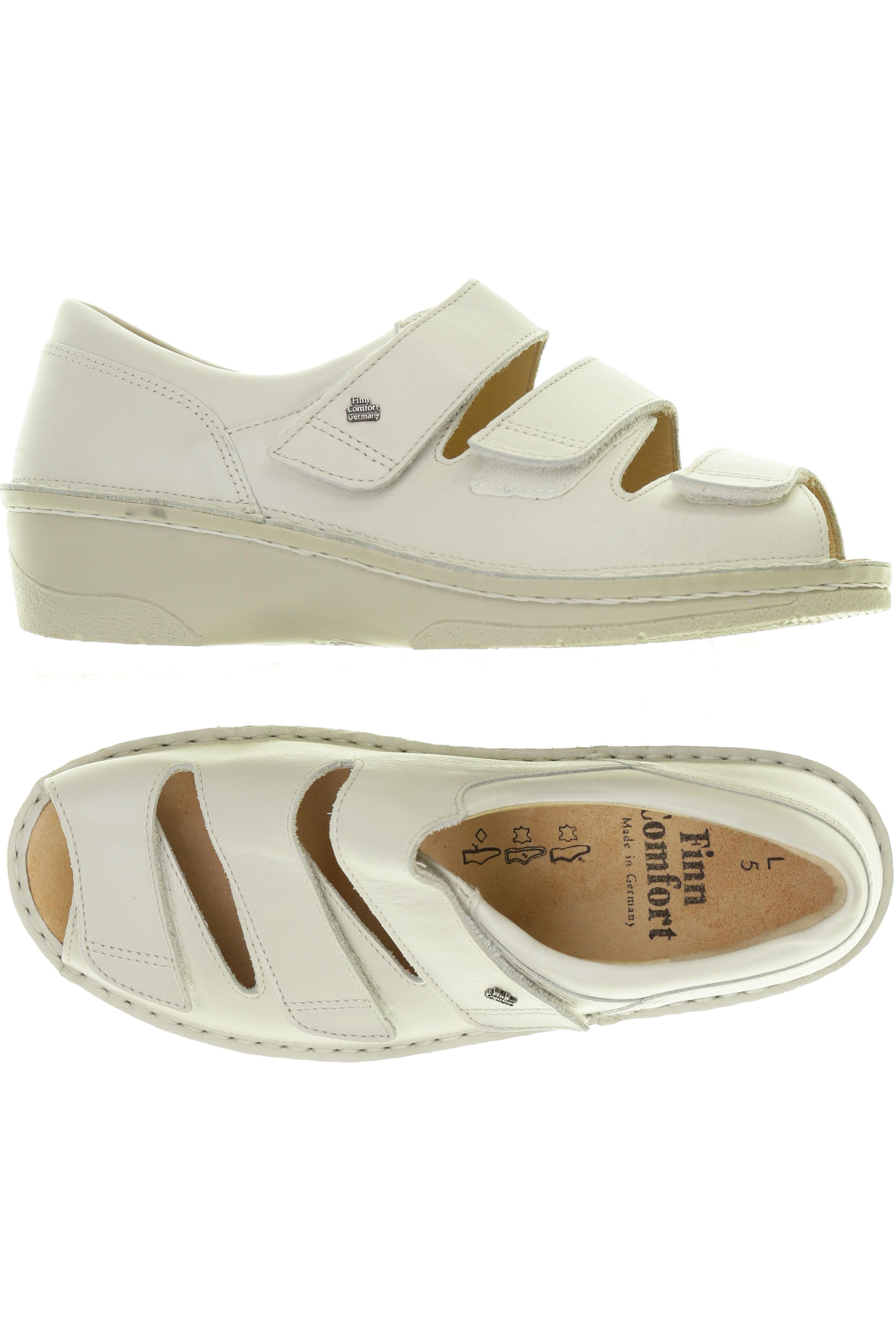 

Finn comfort Damen Sandale, beige, Gr. 5