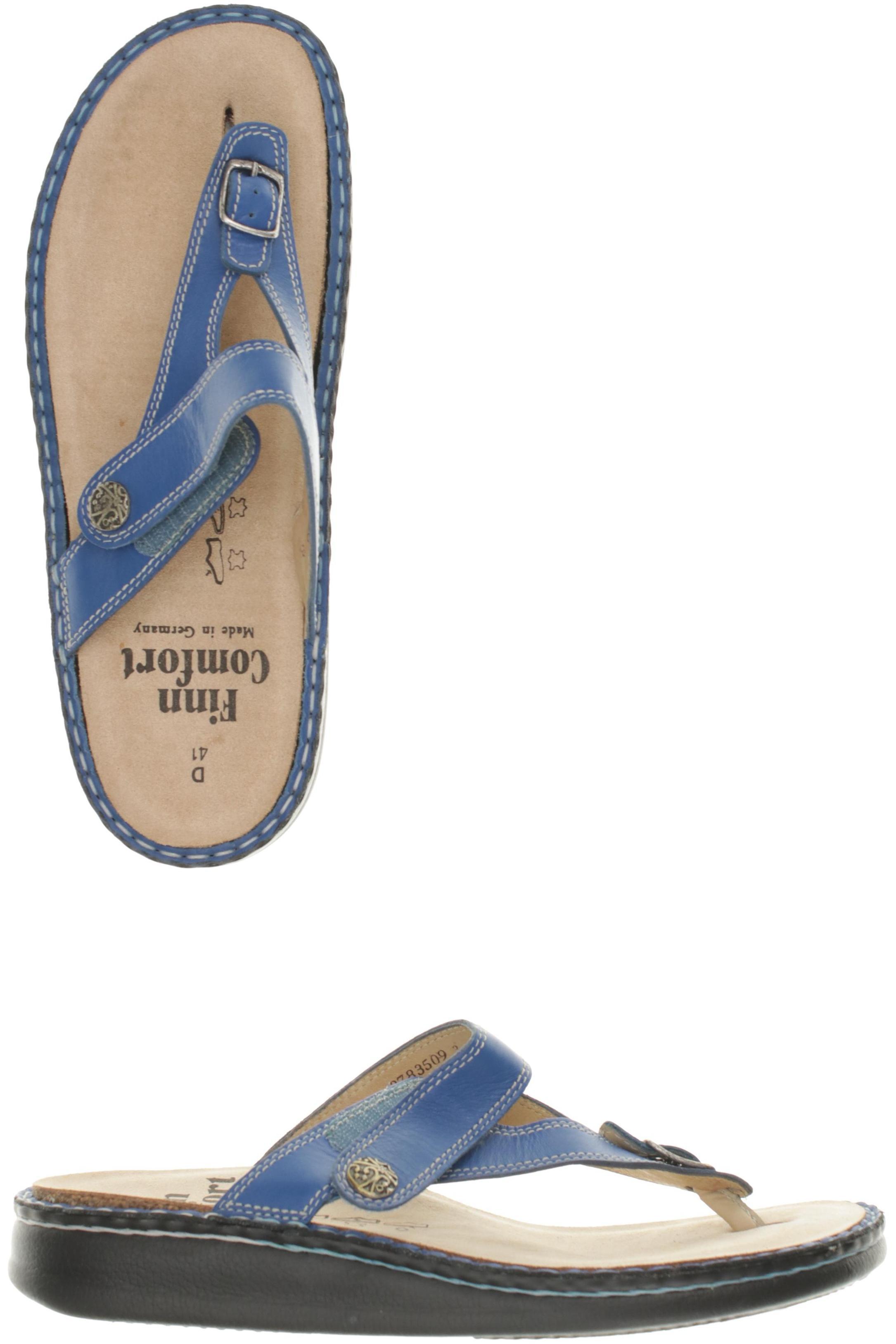 

Finn comfort Damen Sandale, blau, Gr. 41