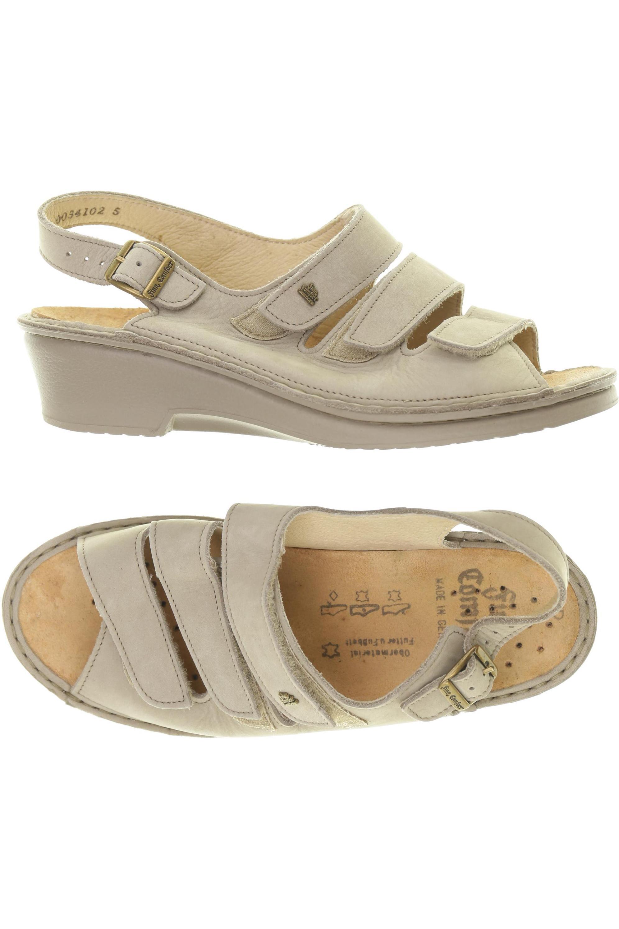 

Finn comfort Damen Sandale, beige, Gr. 36