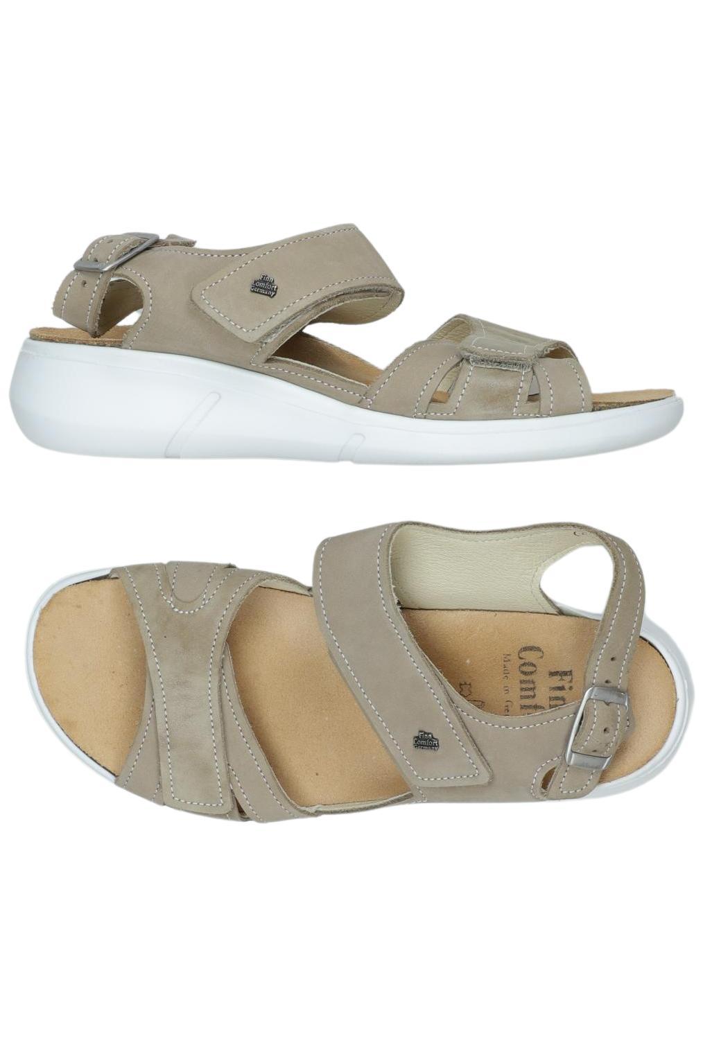 

Finn comfort Damen Sandale, beige, Gr. 36