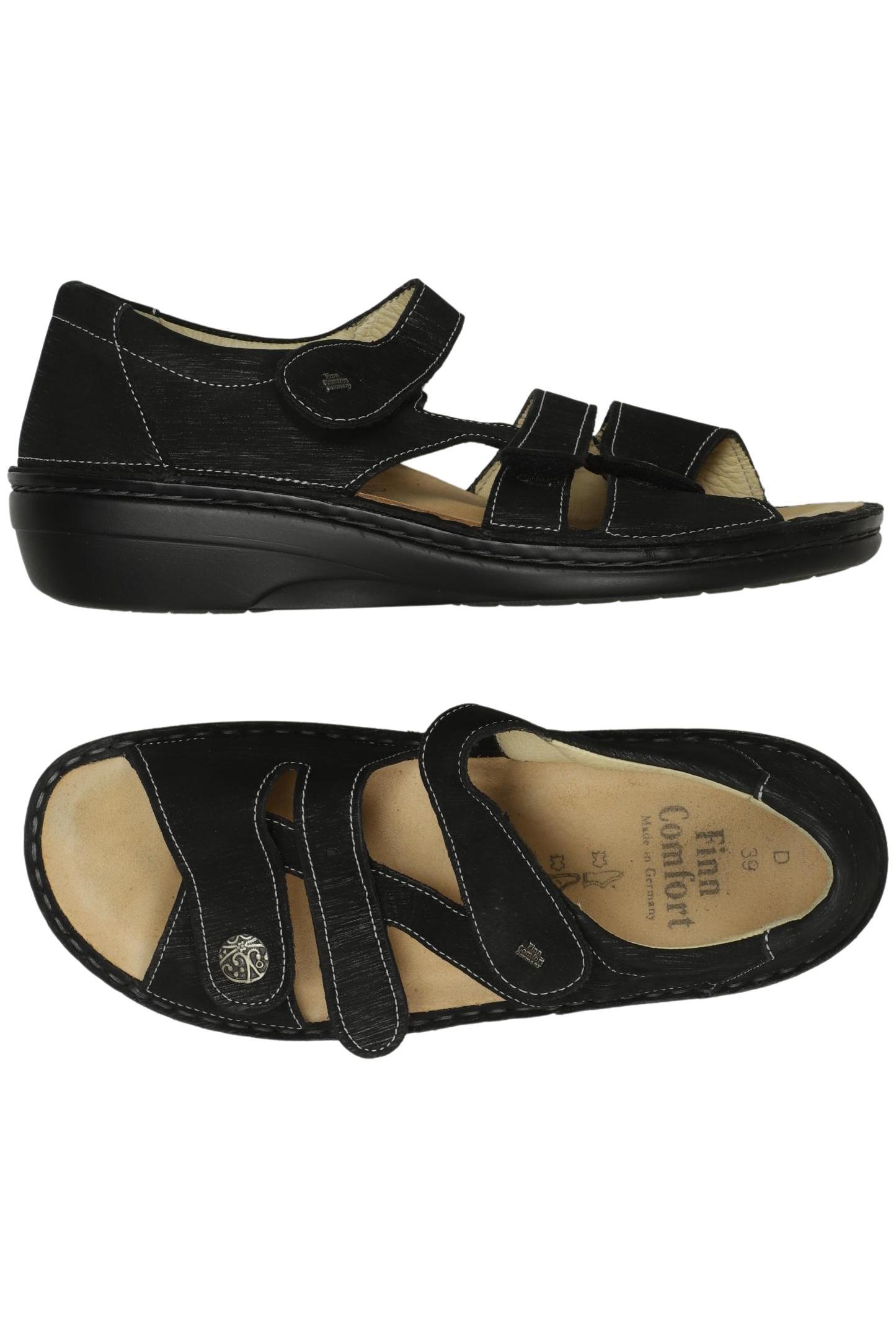

Finn comfort Damen Sandale, schwarz, Gr. 39