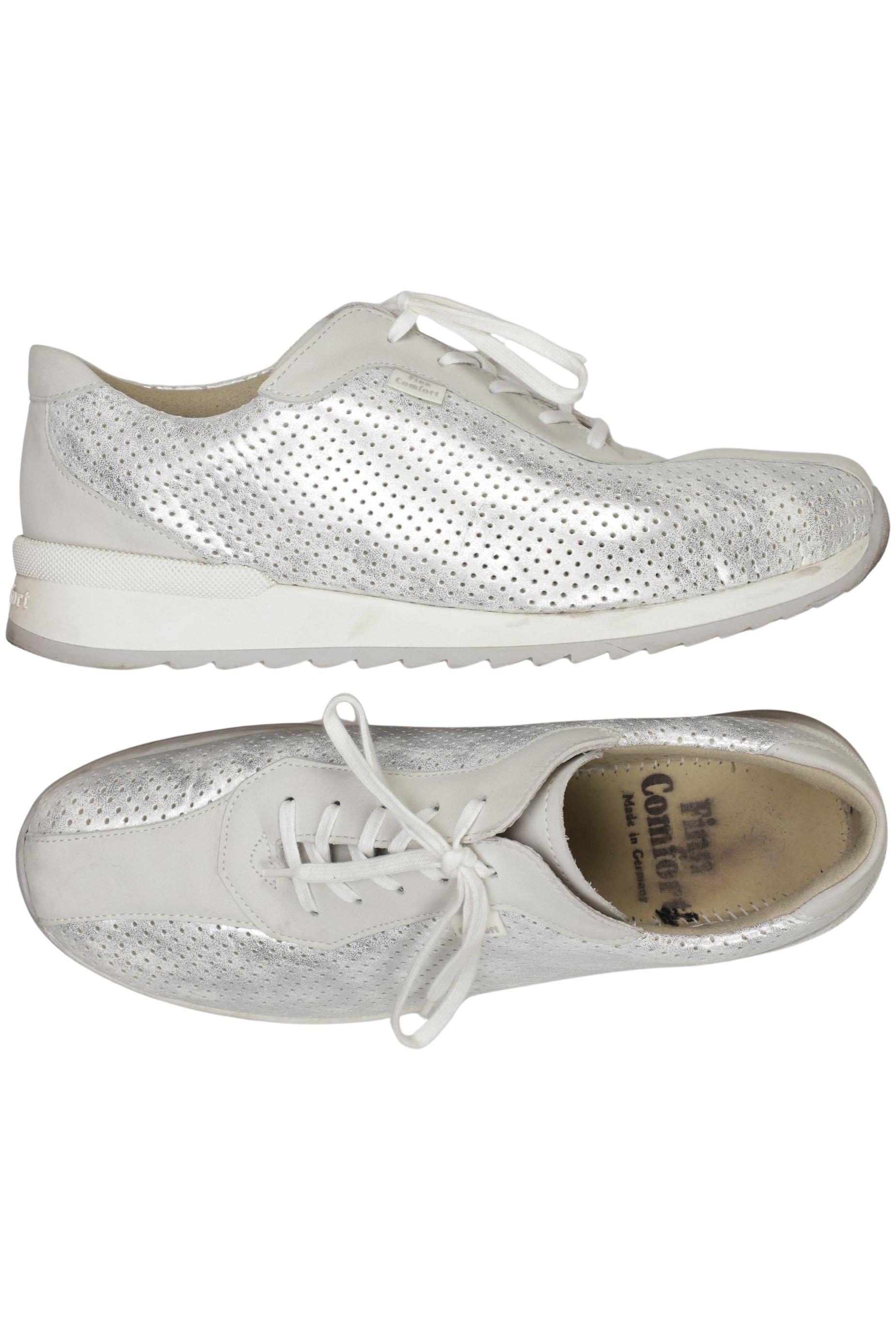 

Finn comfort Damen Halbschuh, silber, Gr. 8