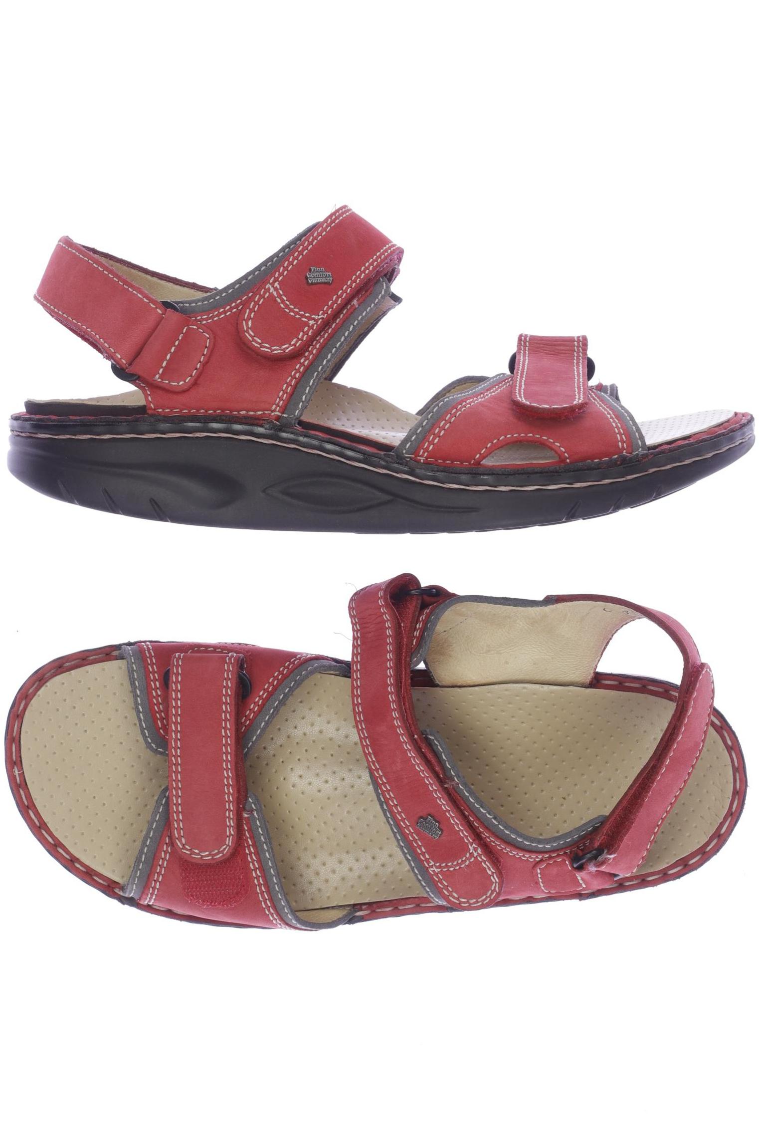 

Finn comfort Damen Sandale, rot, Gr. 39