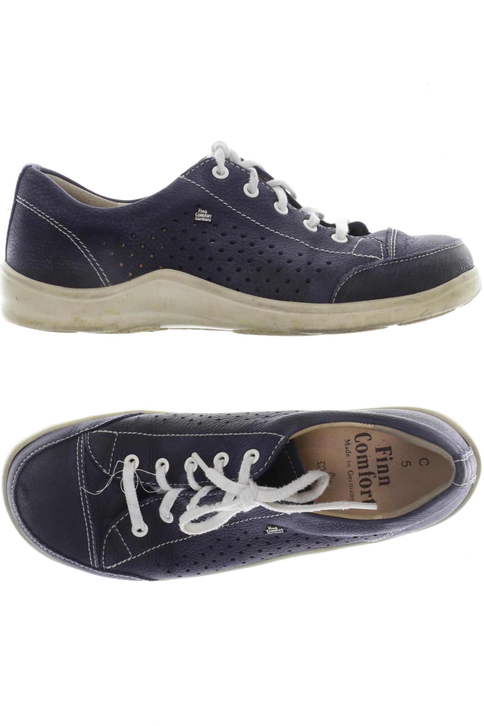 

Finn comfort Damen Halbschuh, blau, Gr. 5