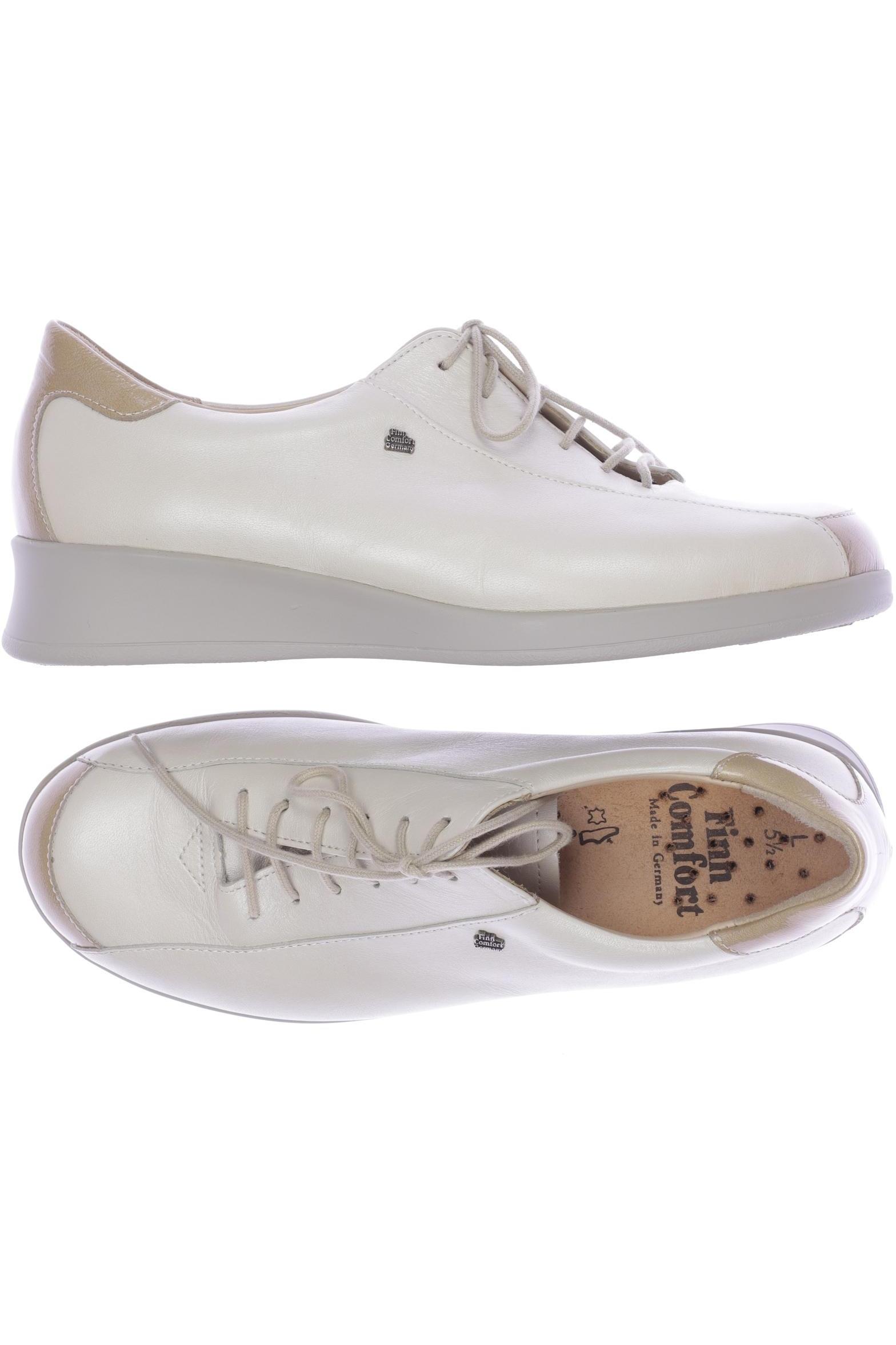 

Finn comfort Damen Halbschuh, cremeweiß, Gr. 5.5