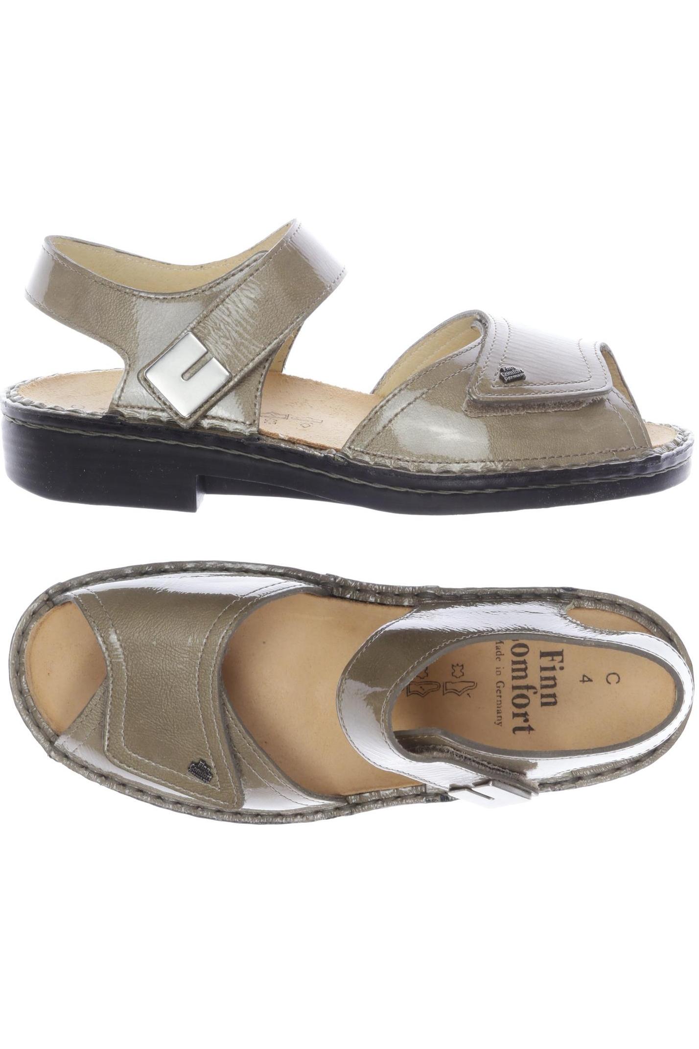 

Finn comfort Damen Sandale, beige, Gr. 4