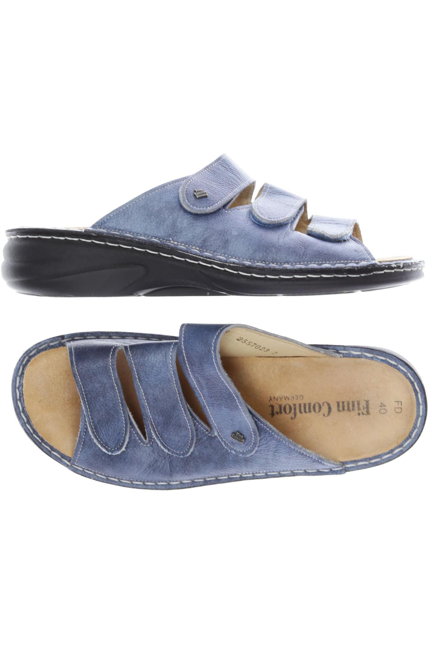 

Finn comfort Damen Sandale, blau, Gr. 40