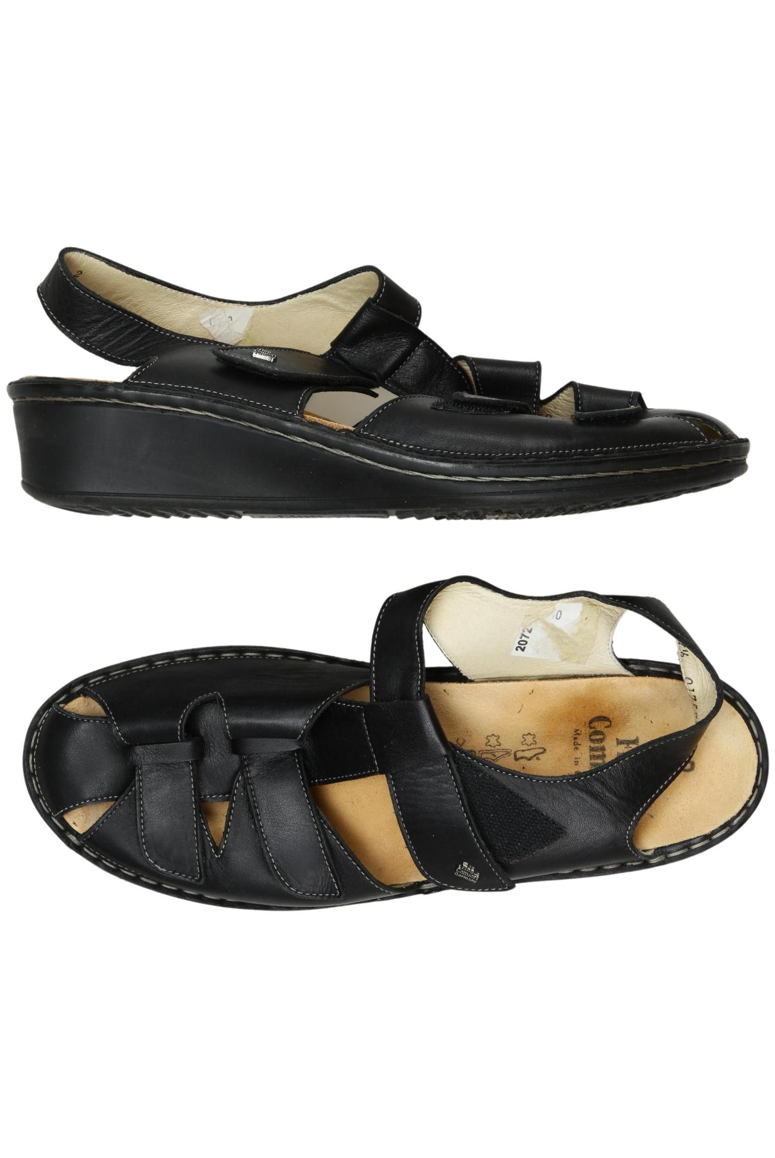 

Finn comfort Damen Sandale, schwarz, Gr. 7.5