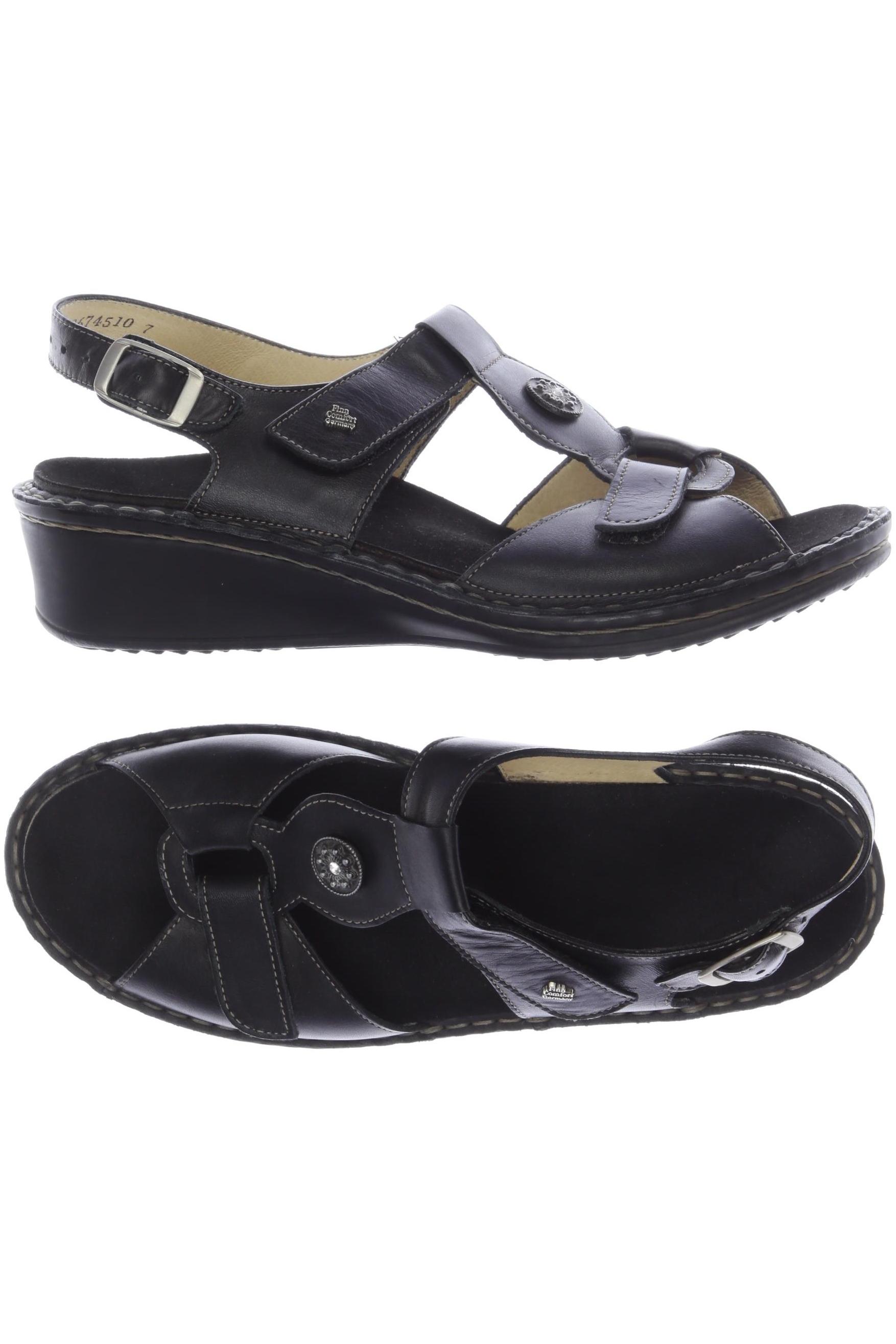 

Finn comfort Damen Sandale, schwarz, Gr. 5.5