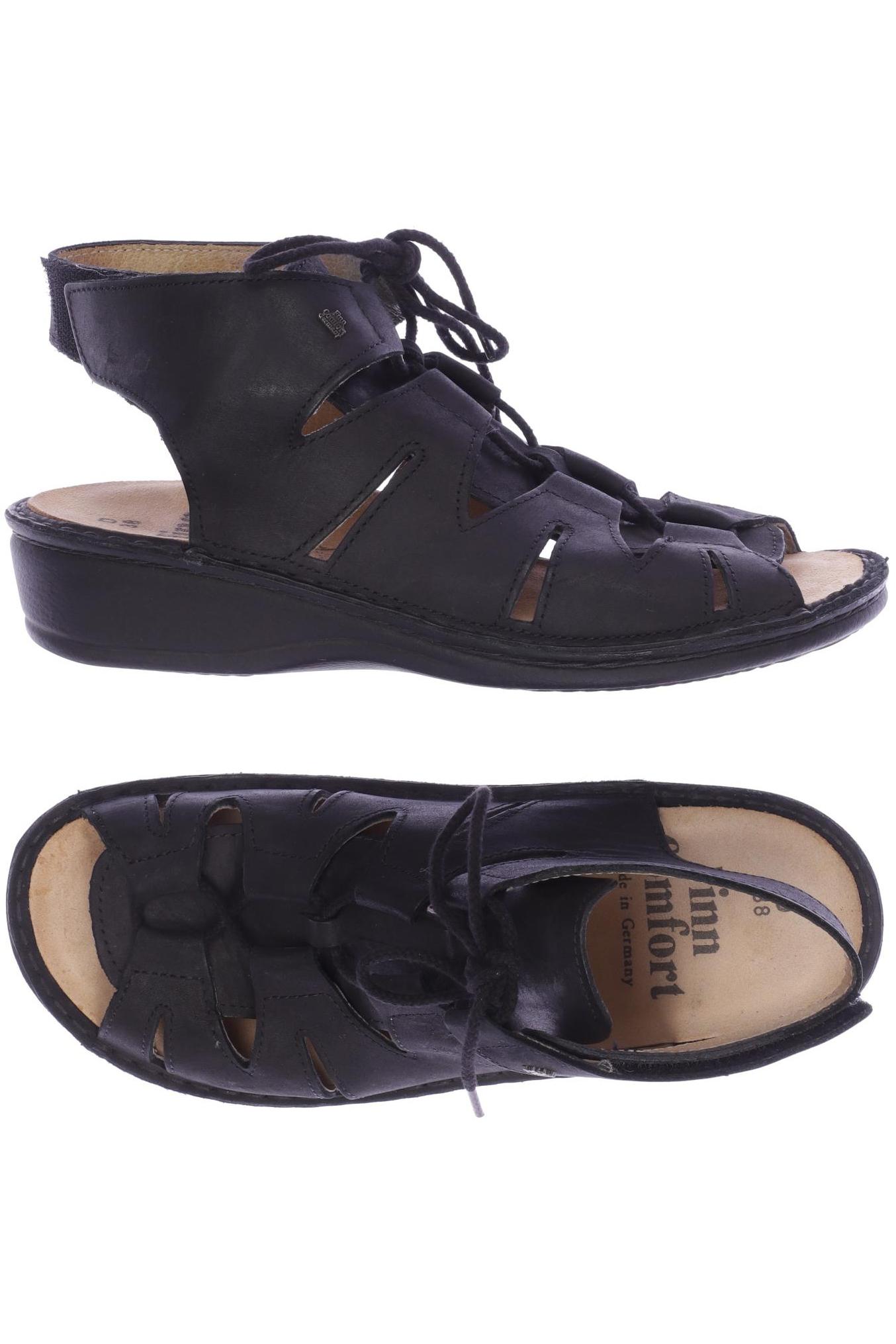 

Finn comfort Damen Sandale, schwarz, Gr. 38