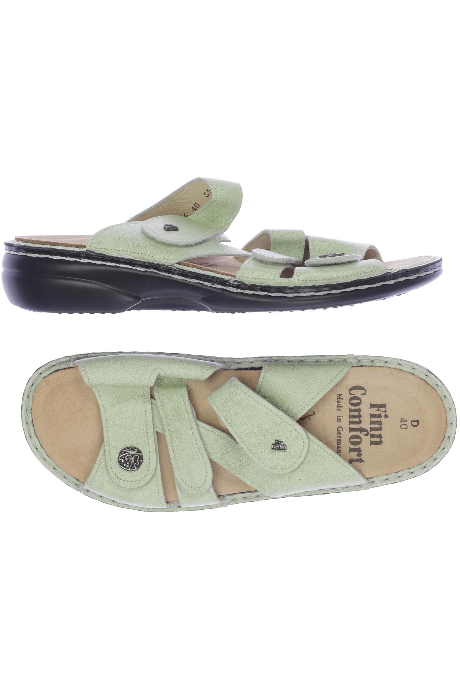 

Finn comfort Damen Sandale, hellgrün, Gr. 40
