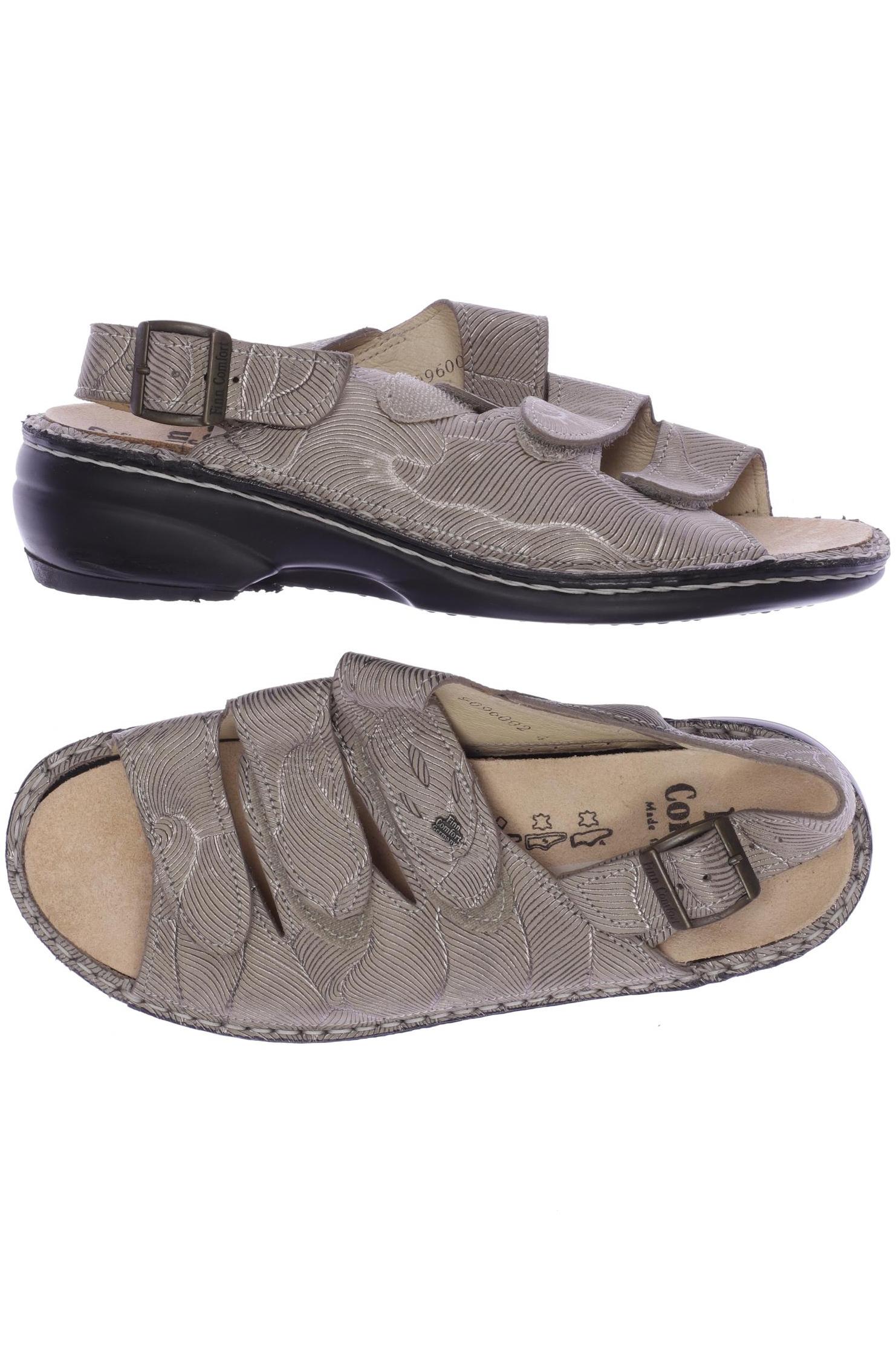 

Finn comfort Damen Sandale, beige, Gr. 37