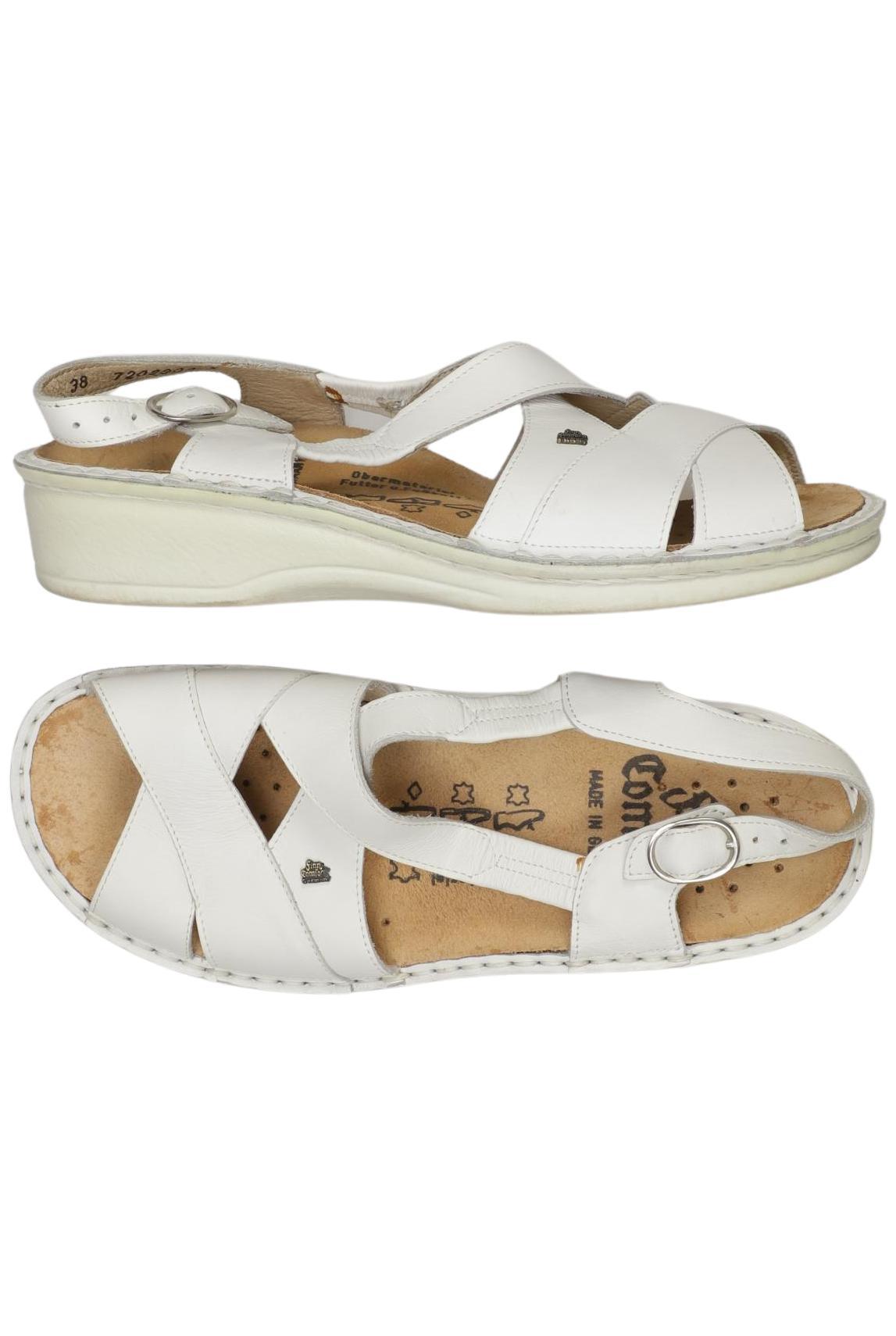 

Finn comfort Damen Sandale, weiß, Gr. 38