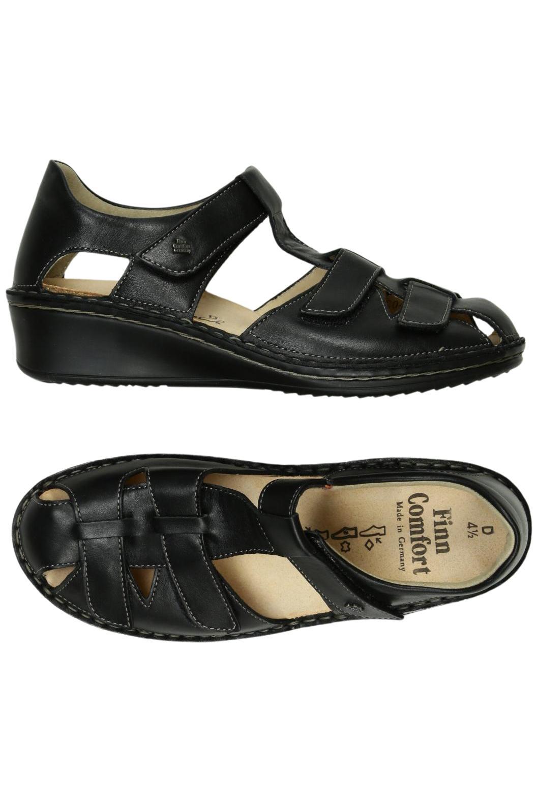 

Finn comfort Damen Sandale, schwarz, Gr. 4.5