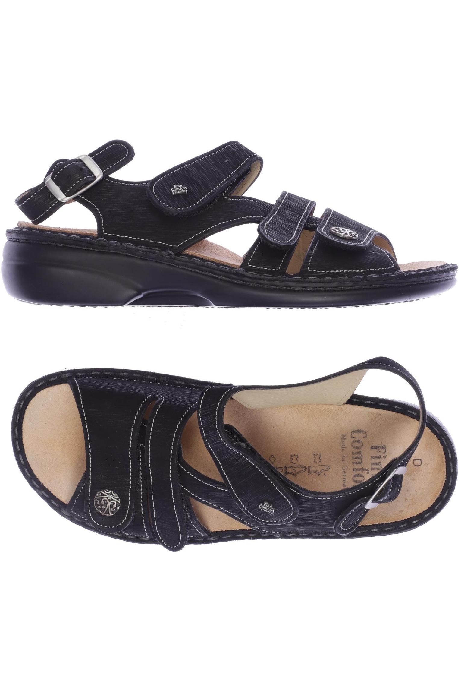 

Finn comfort Damen Sandale, schwarz, Gr. 38