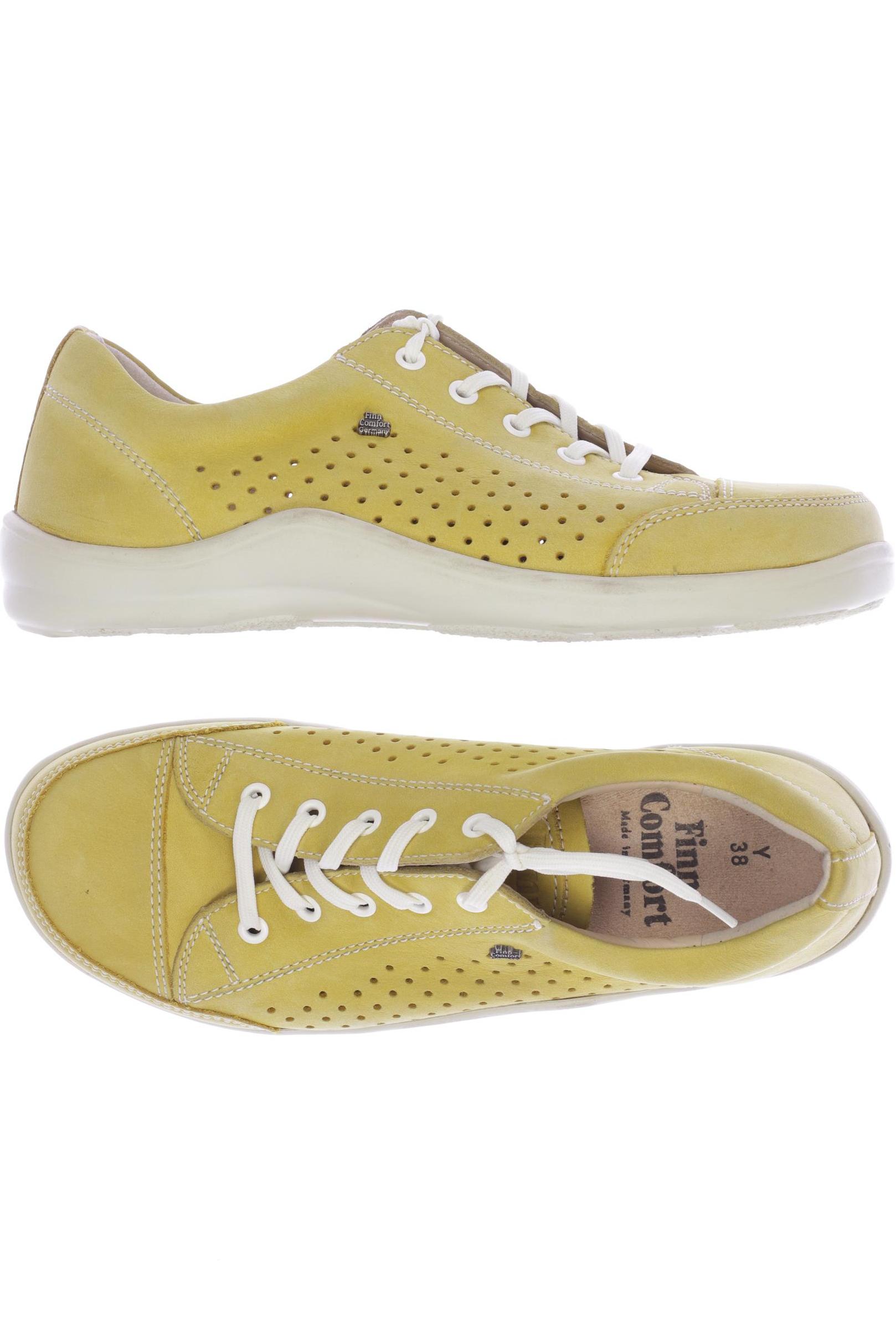 

Finn comfort Damen Halbschuh, gelb, Gr. 38