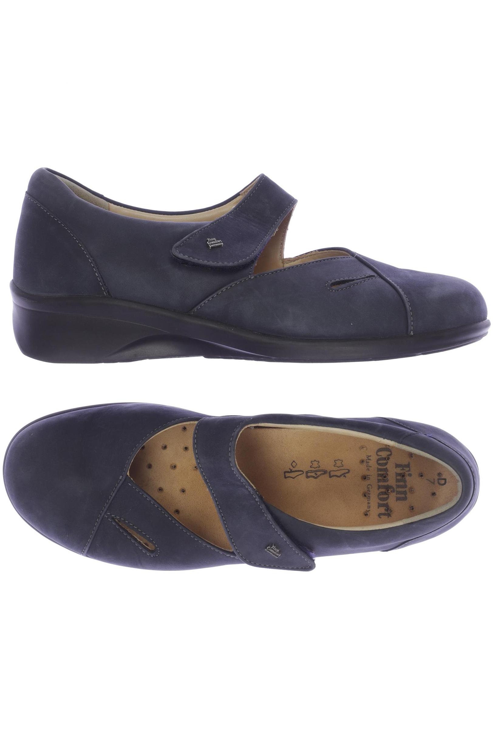 

Finn comfort Damen Halbschuh, blau, Gr. 7