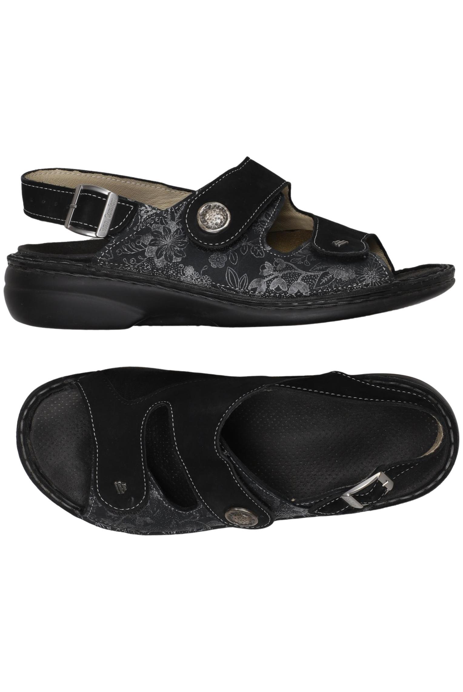 

Finn comfort Damen Sandale, schwarz, Gr. 39