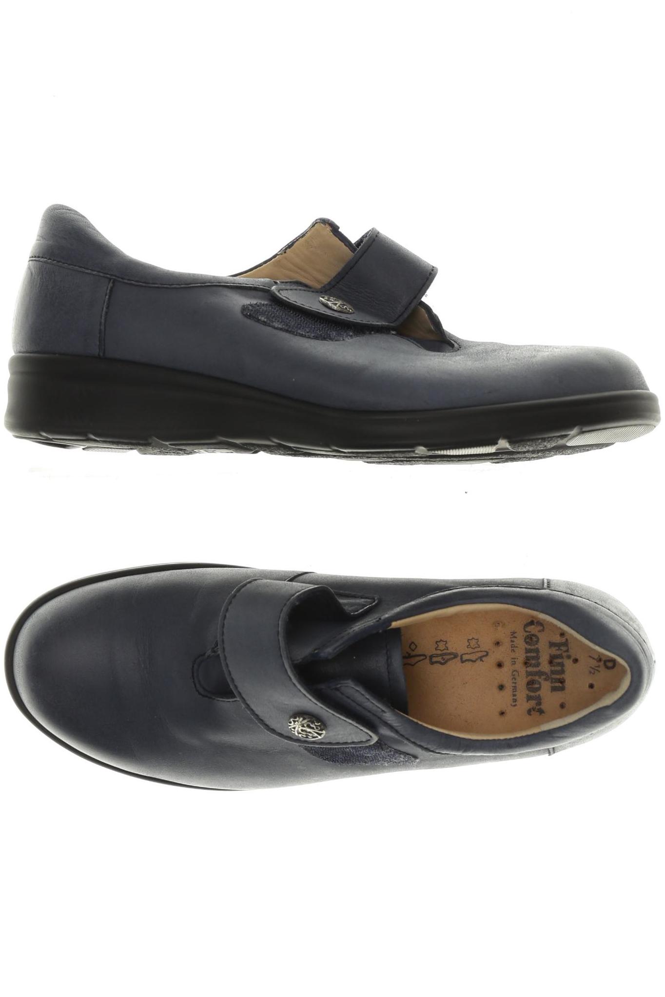 

Finn comfort Damen Halbschuh, blau, Gr. 7.5