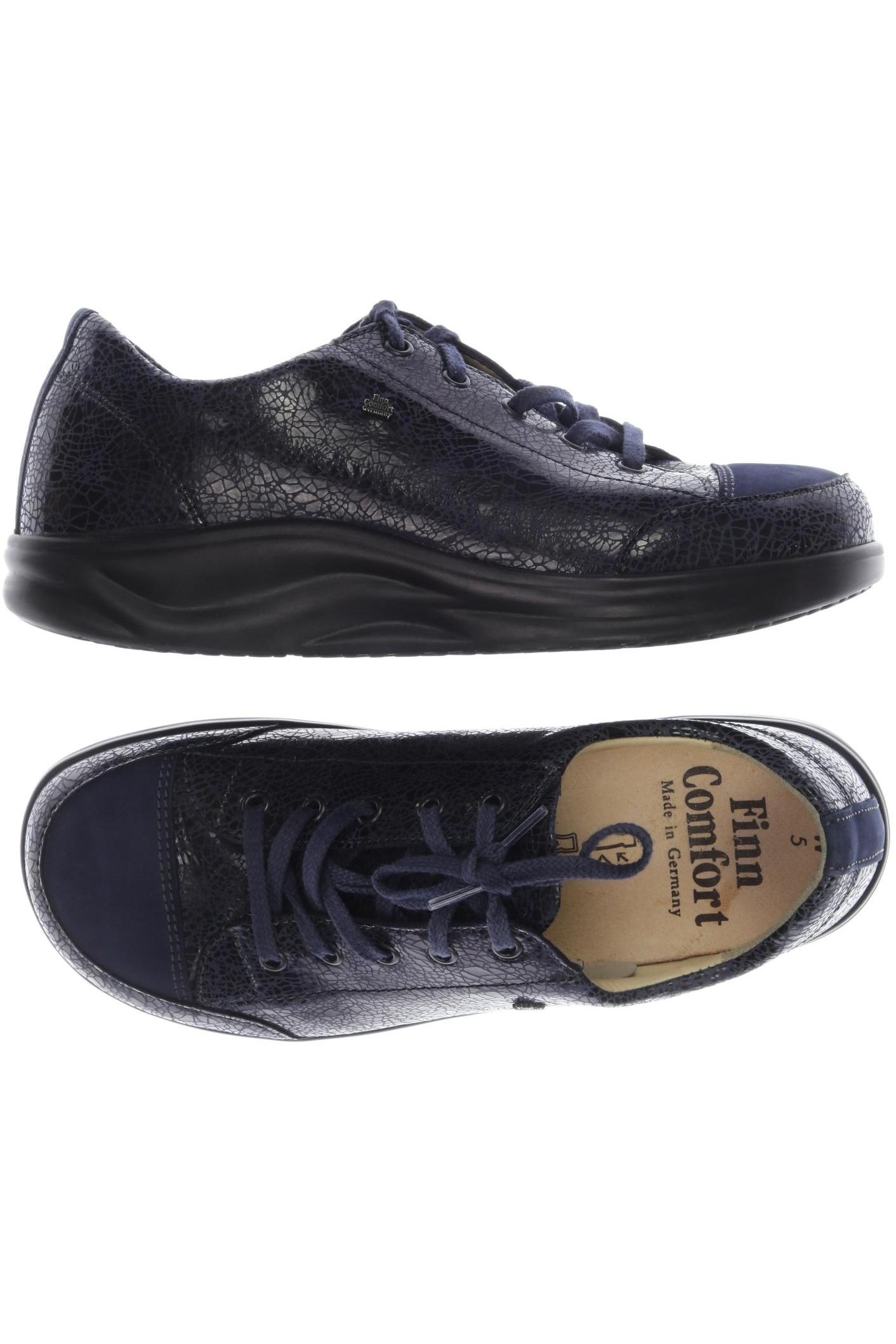 

Finn comfort Damen Halbschuh, marineblau, Gr. 5
