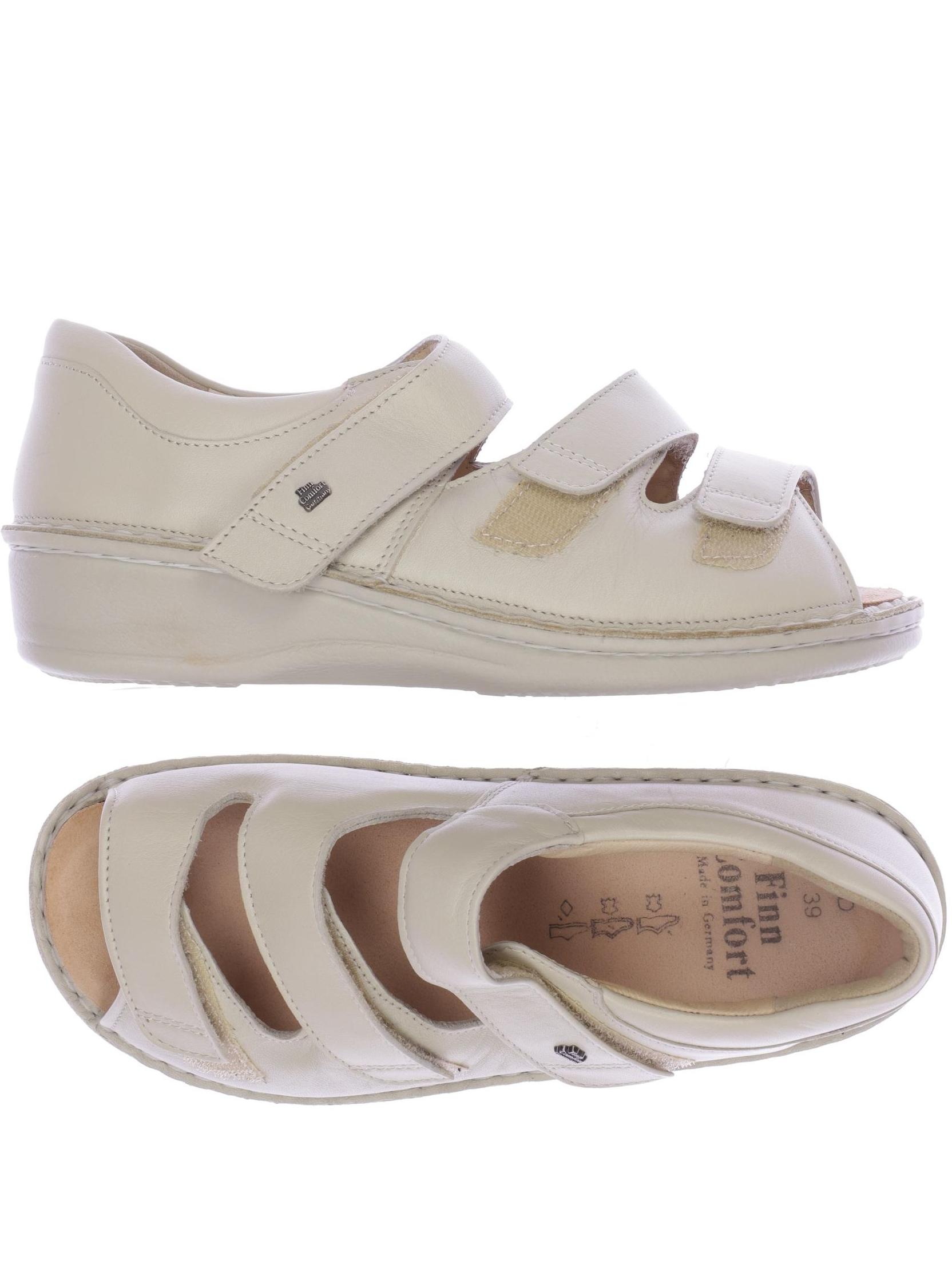 

Finn comfort Damen Sandale, cremeweiß, Gr. 39