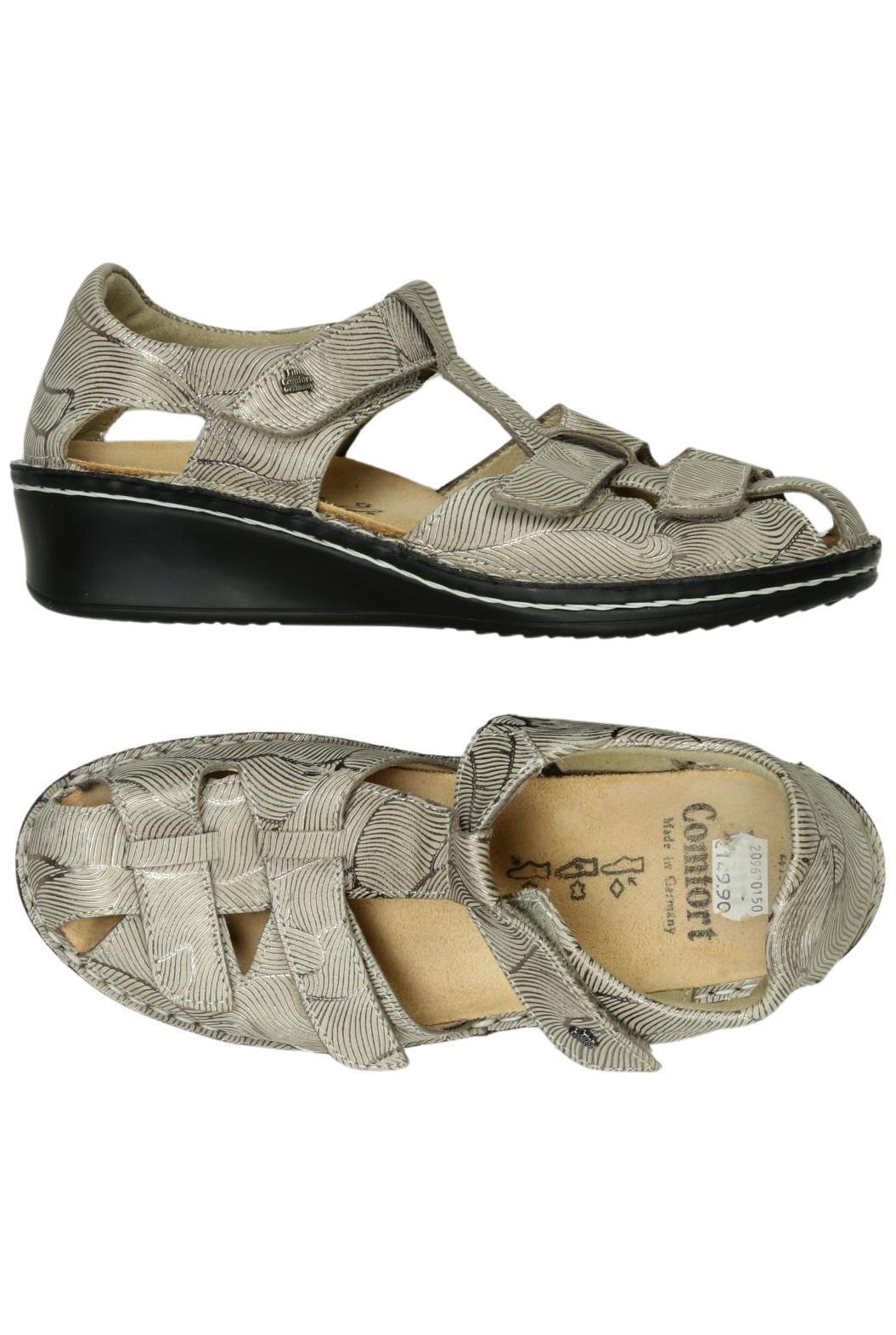 

Finn comfort Damen Sandale, beige, Gr. 4.5