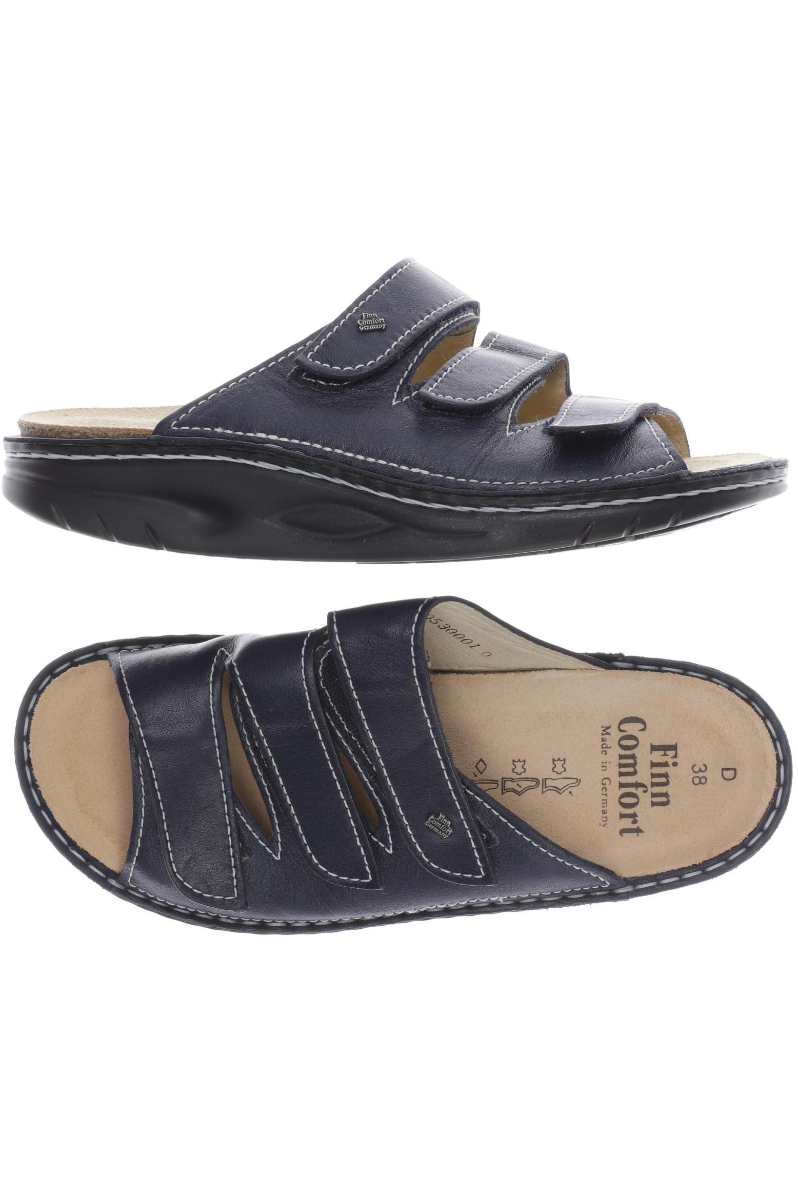 

Finn comfort Damen Sandale, marineblau, Gr. 38