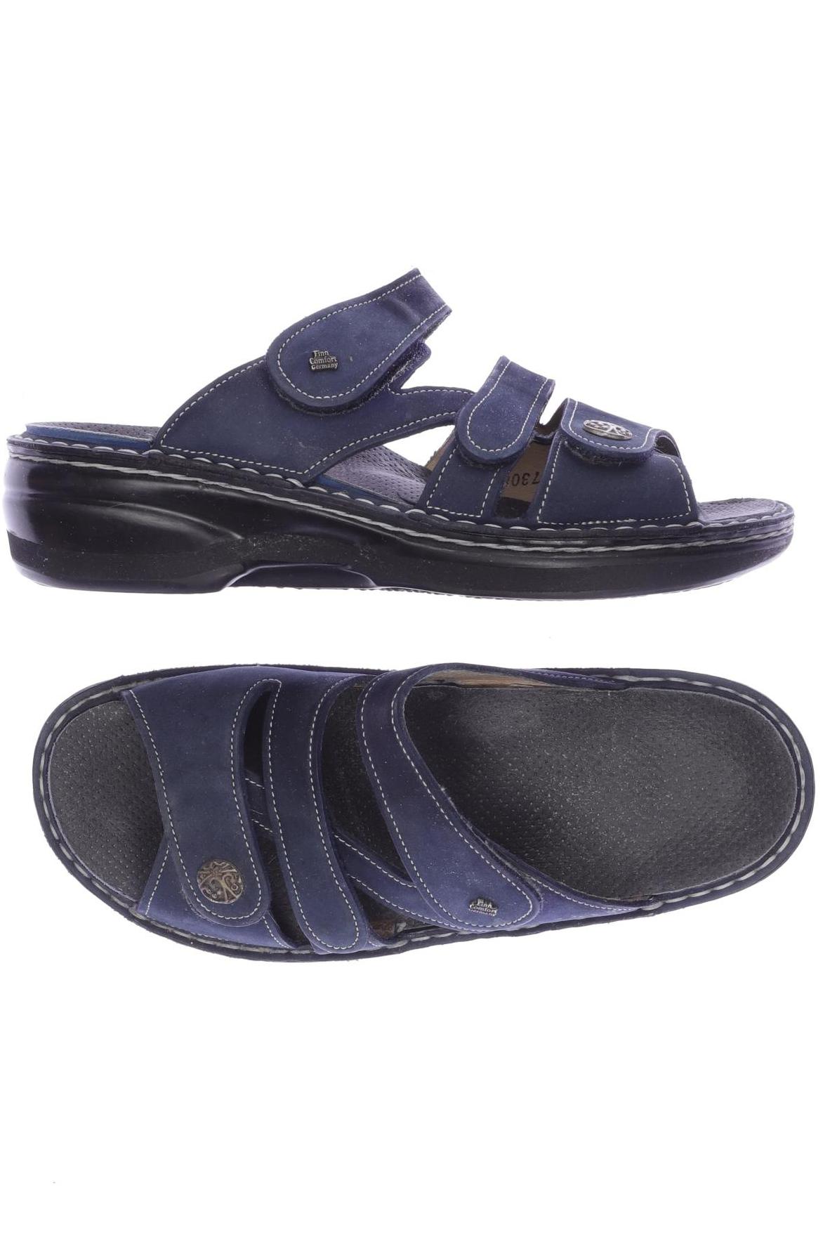 

Finn comfort Damen Sandale, marineblau, Gr. 38