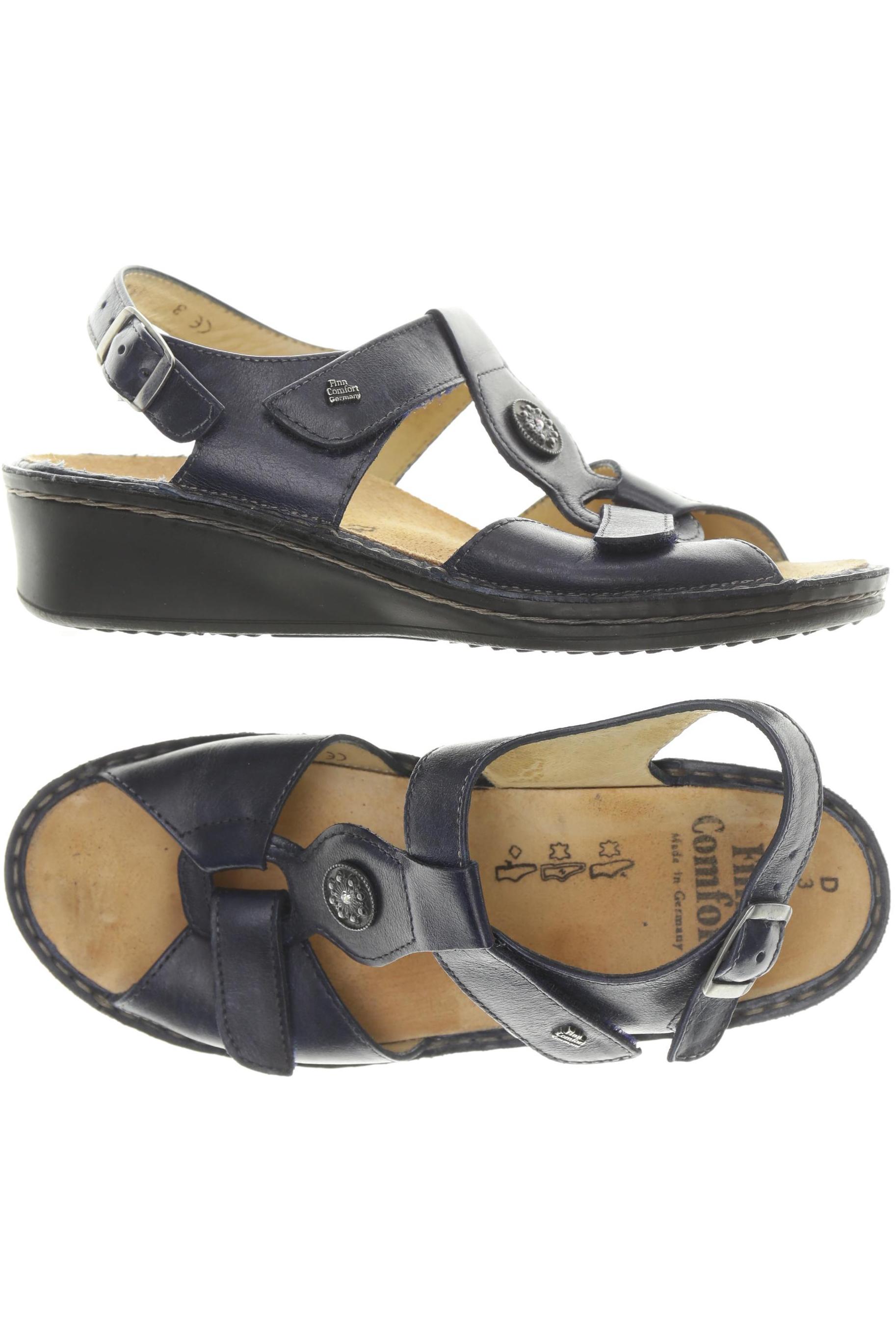 

Finn comfort Damen Sandale, blau, Gr. 3
