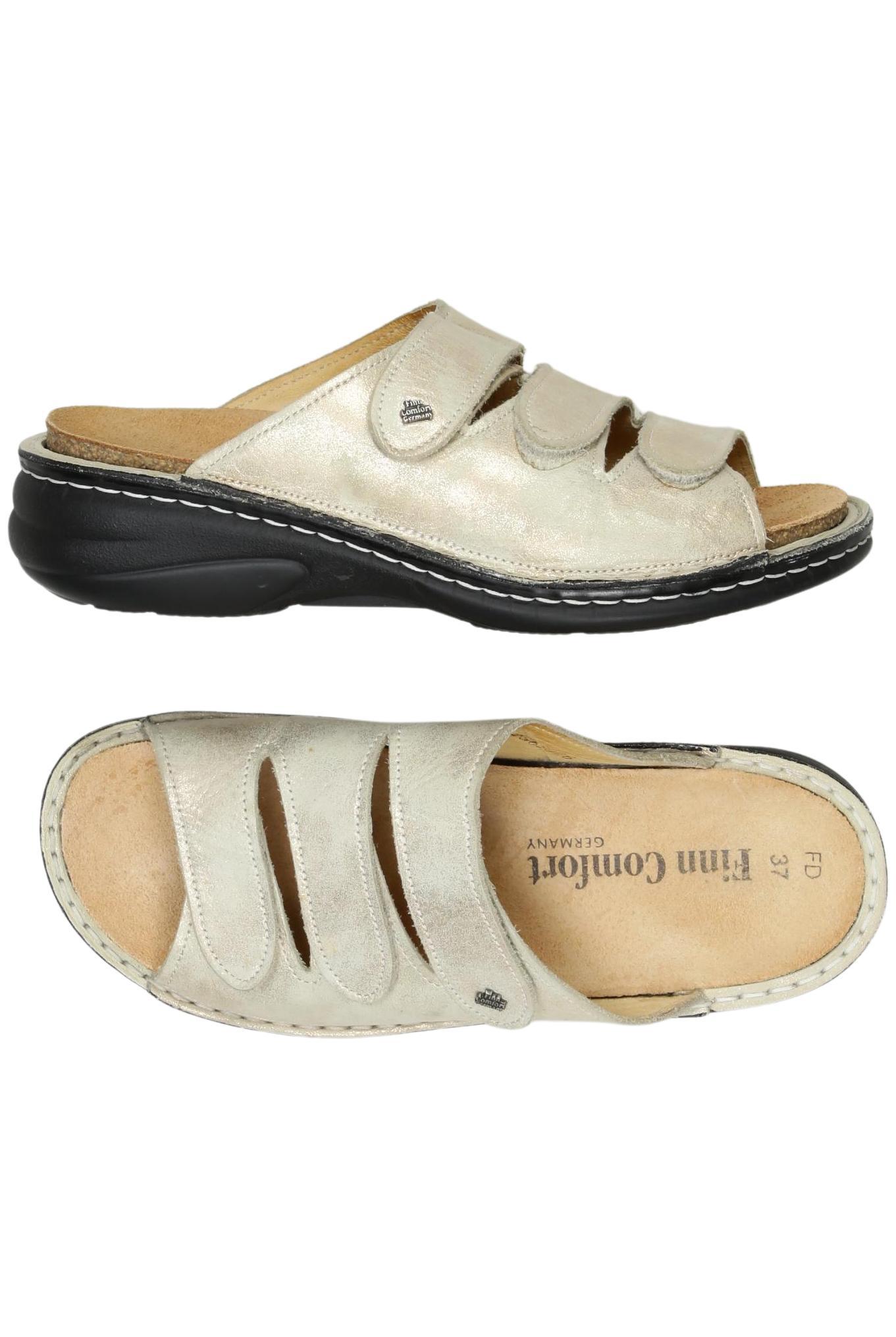 

Finn comfort Damen Sandale, beige, Gr. 37
