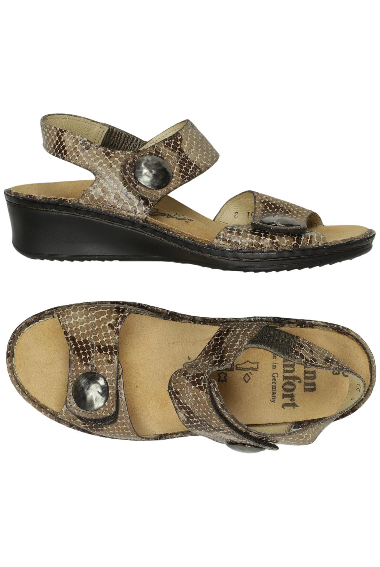 

Finn comfort Damen Sandale, braun, Gr. 3