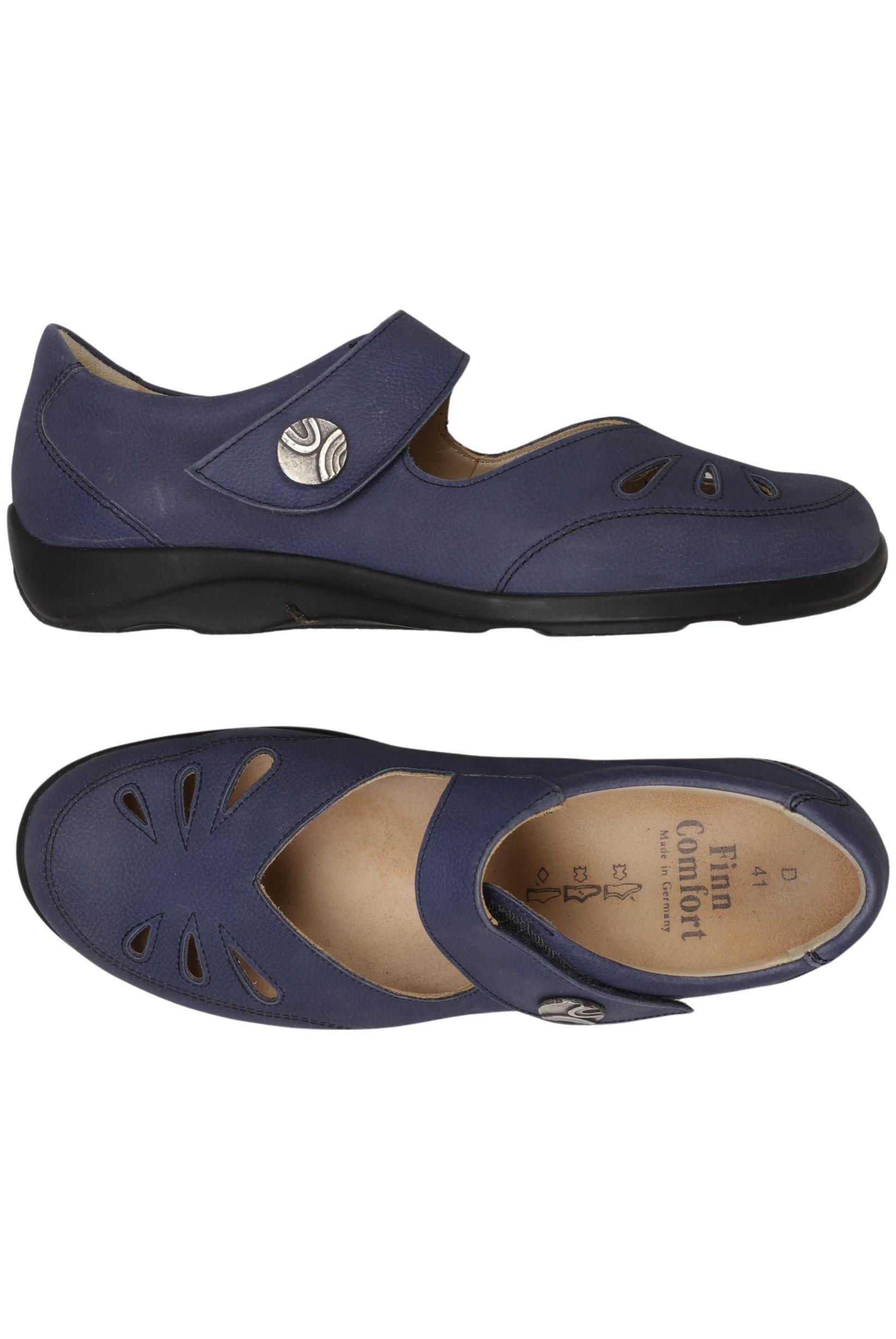 

Finn comfort Damen Halbschuh, marineblau, Gr. 8