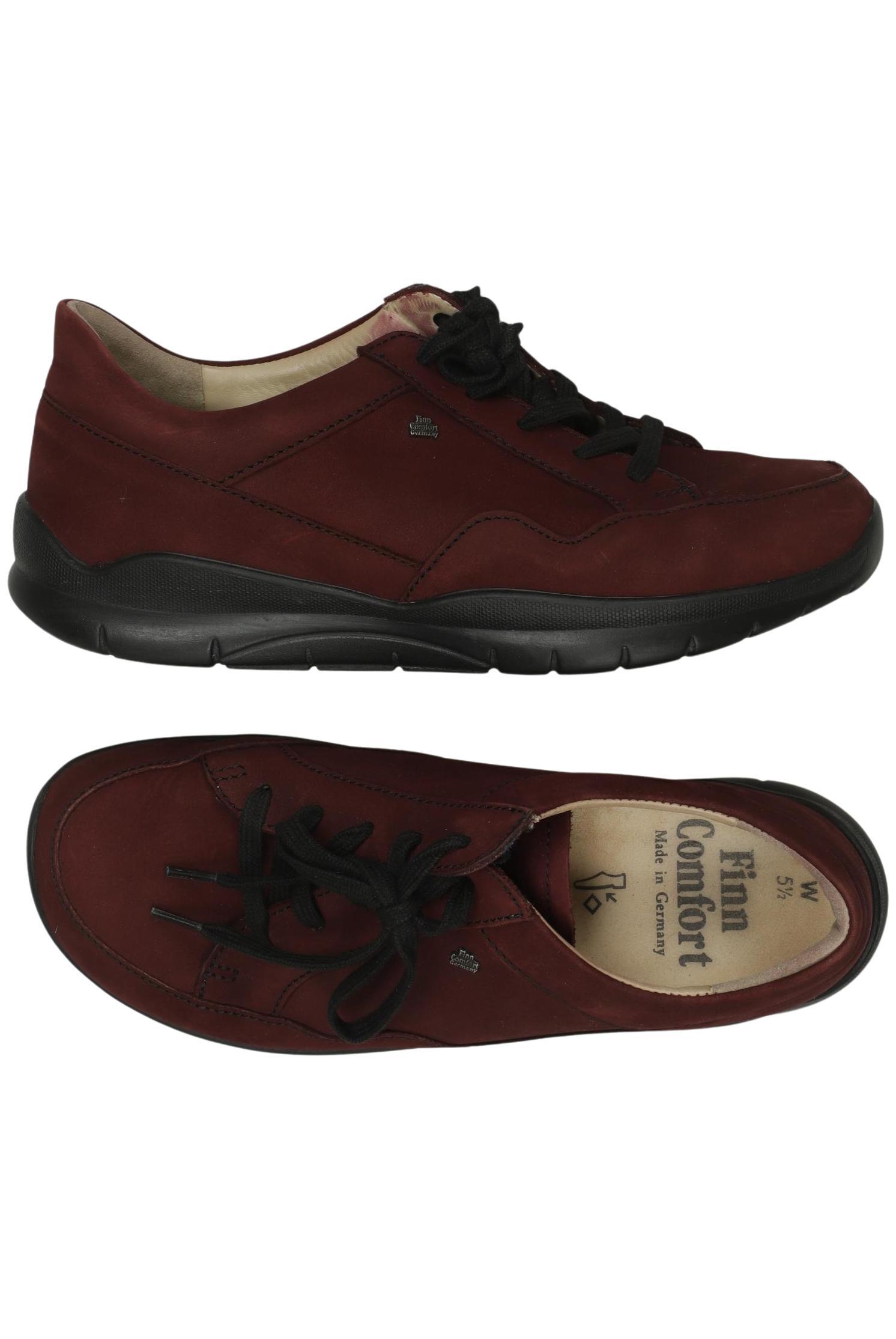 

Finn comfort Damen Halbschuh, bordeaux, Gr. 5.5