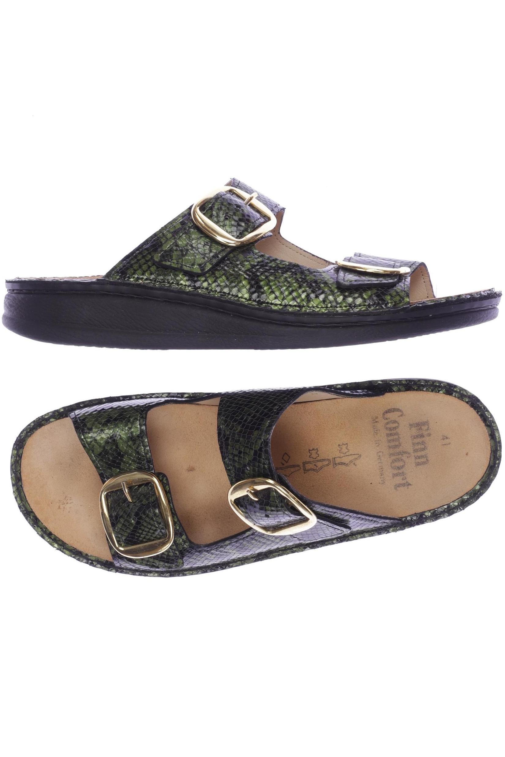 

Finn comfort Damen Sandale, grün, Gr. 41