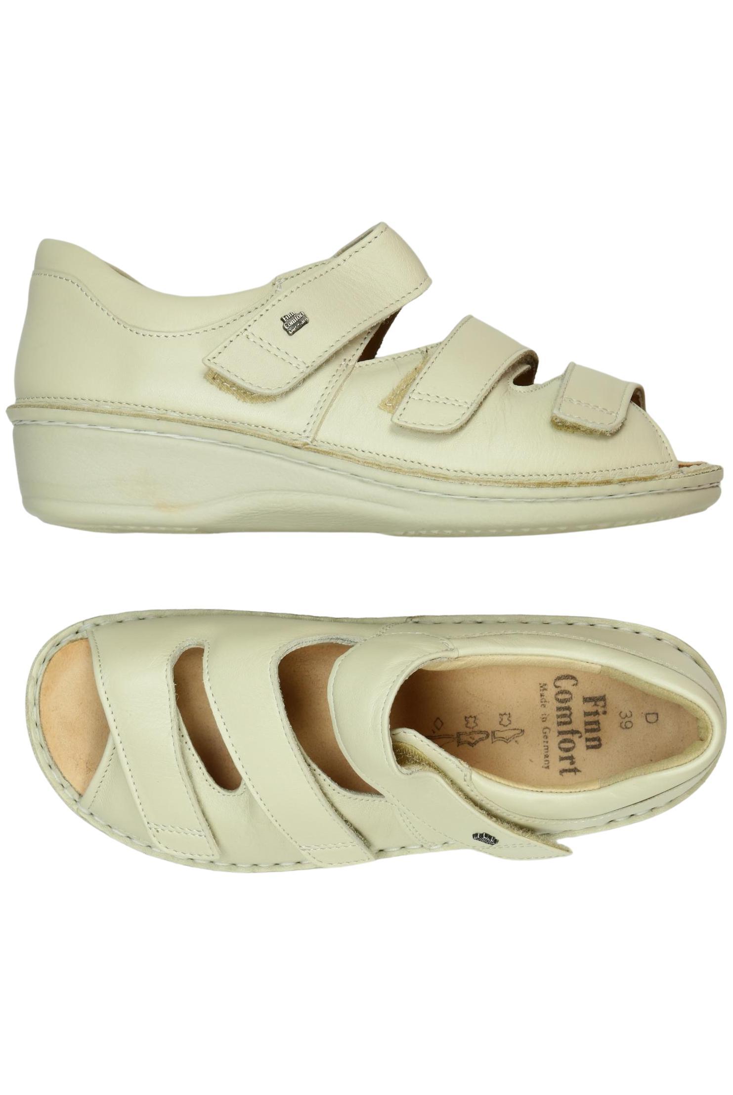 

Finn comfort Damen Sandale, cremeweiß, Gr. 39