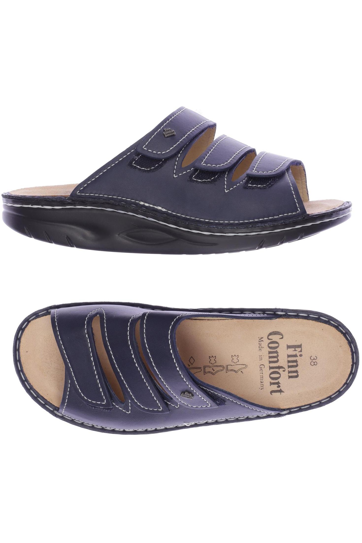 

Finn comfort Damen Sandale, marineblau, Gr. 38