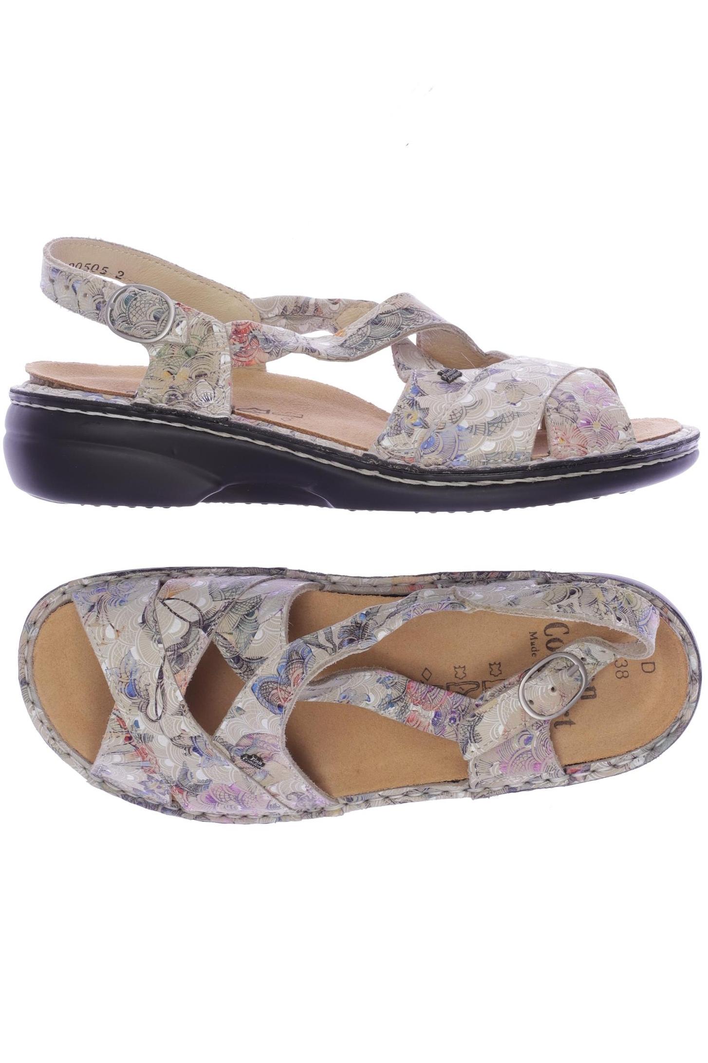 

Finn comfort Damen Sandale, beige, Gr. 38