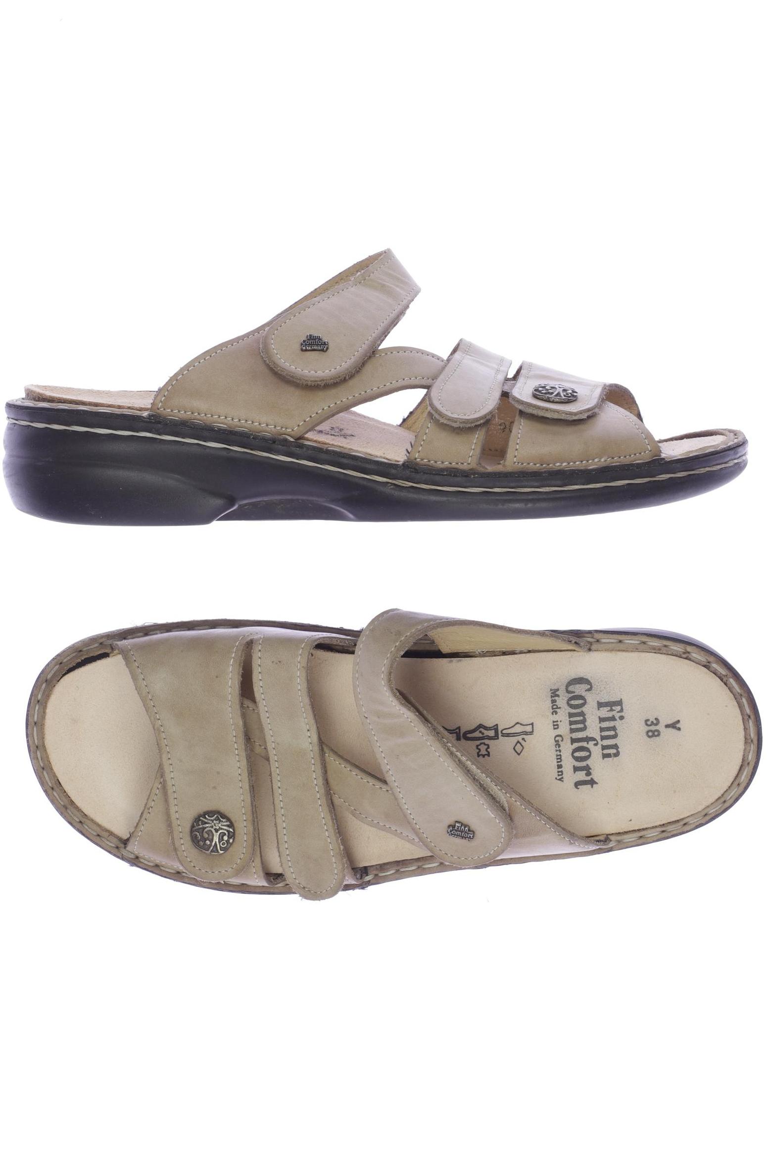 

Finn comfort Damen Sandale, beige, Gr. 38