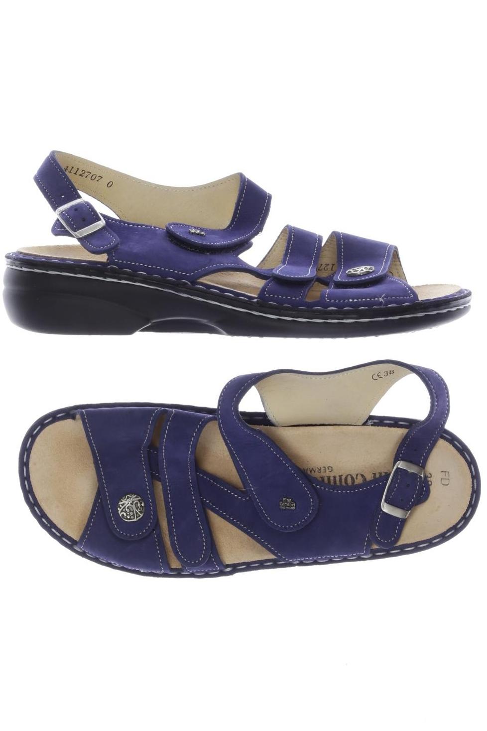 

Finn comfort Damen Sandale, blau, Gr. 38